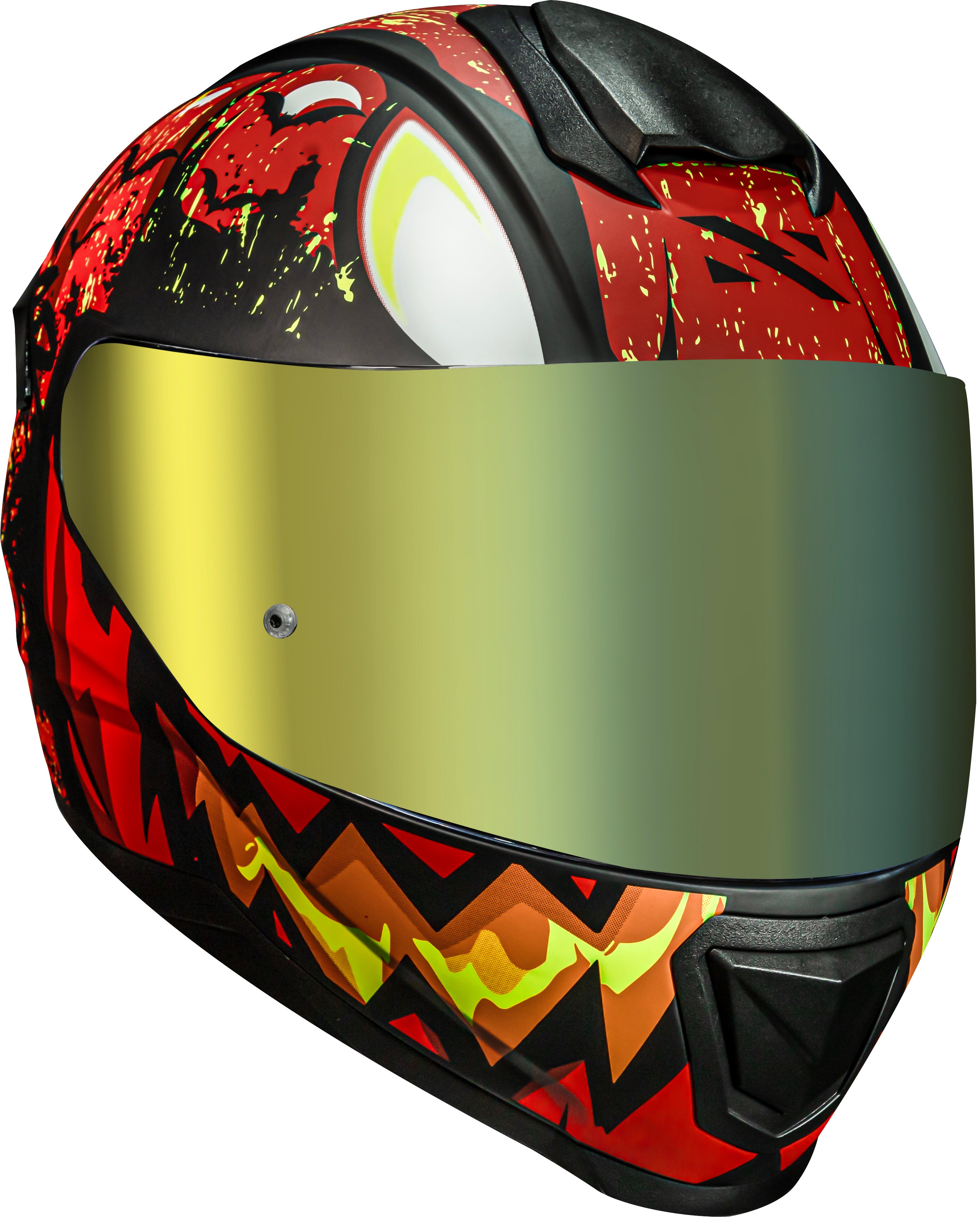 Capacete Norisk Razor Halloween Laranja