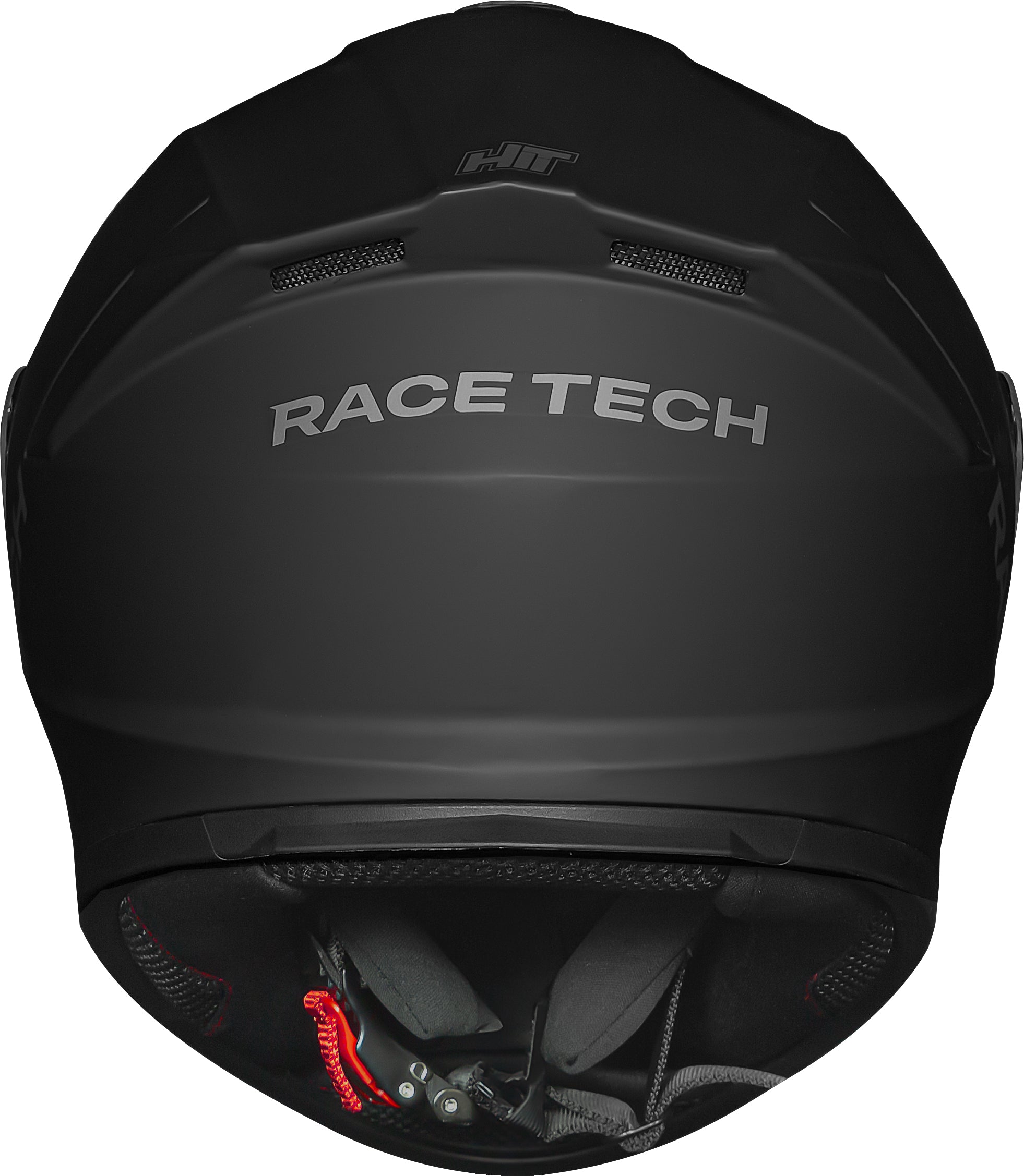 Capacete Race Tech Hit Monocolor Preto