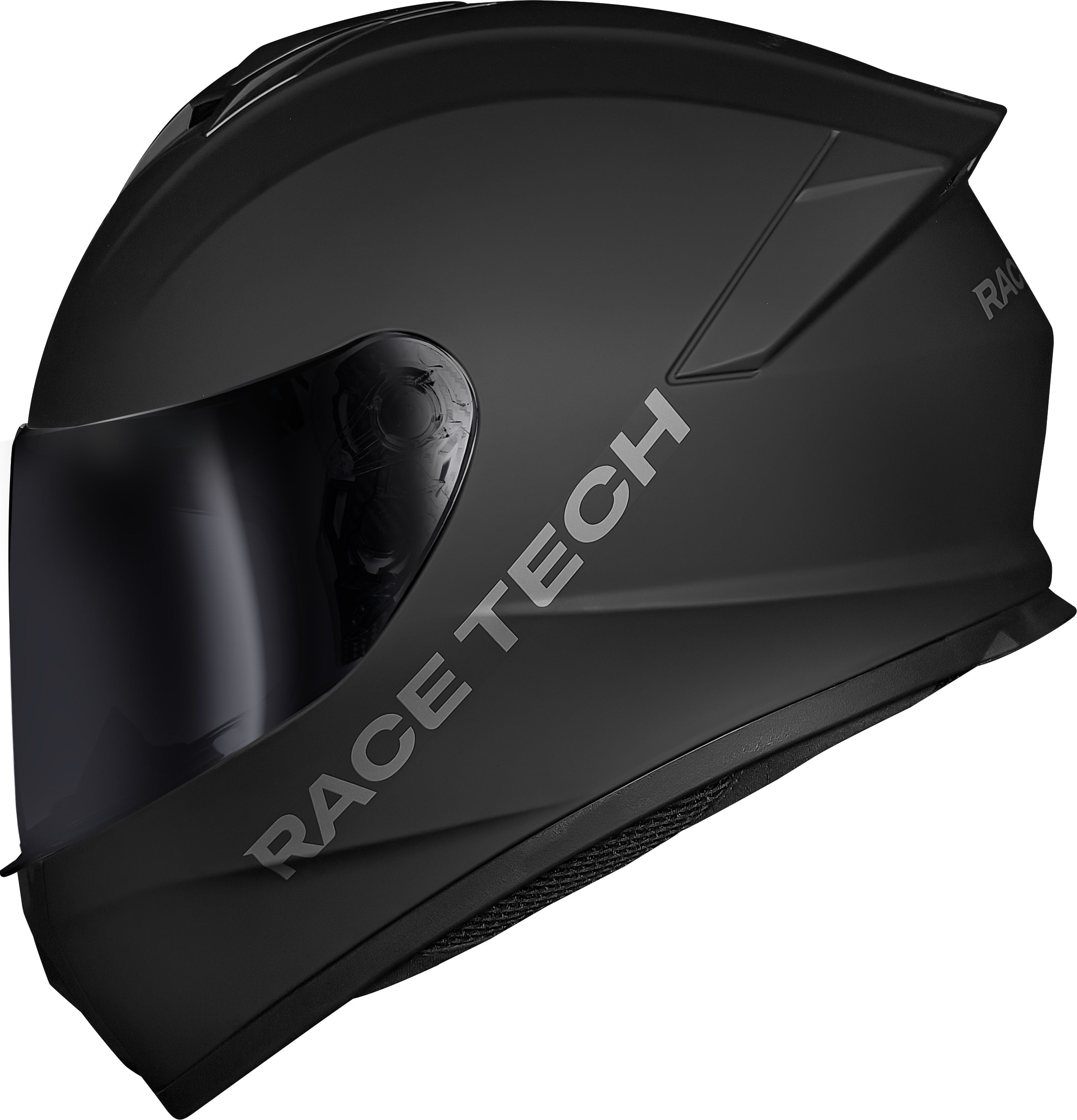 Capacete Race Tech Hit Monocolor Preto