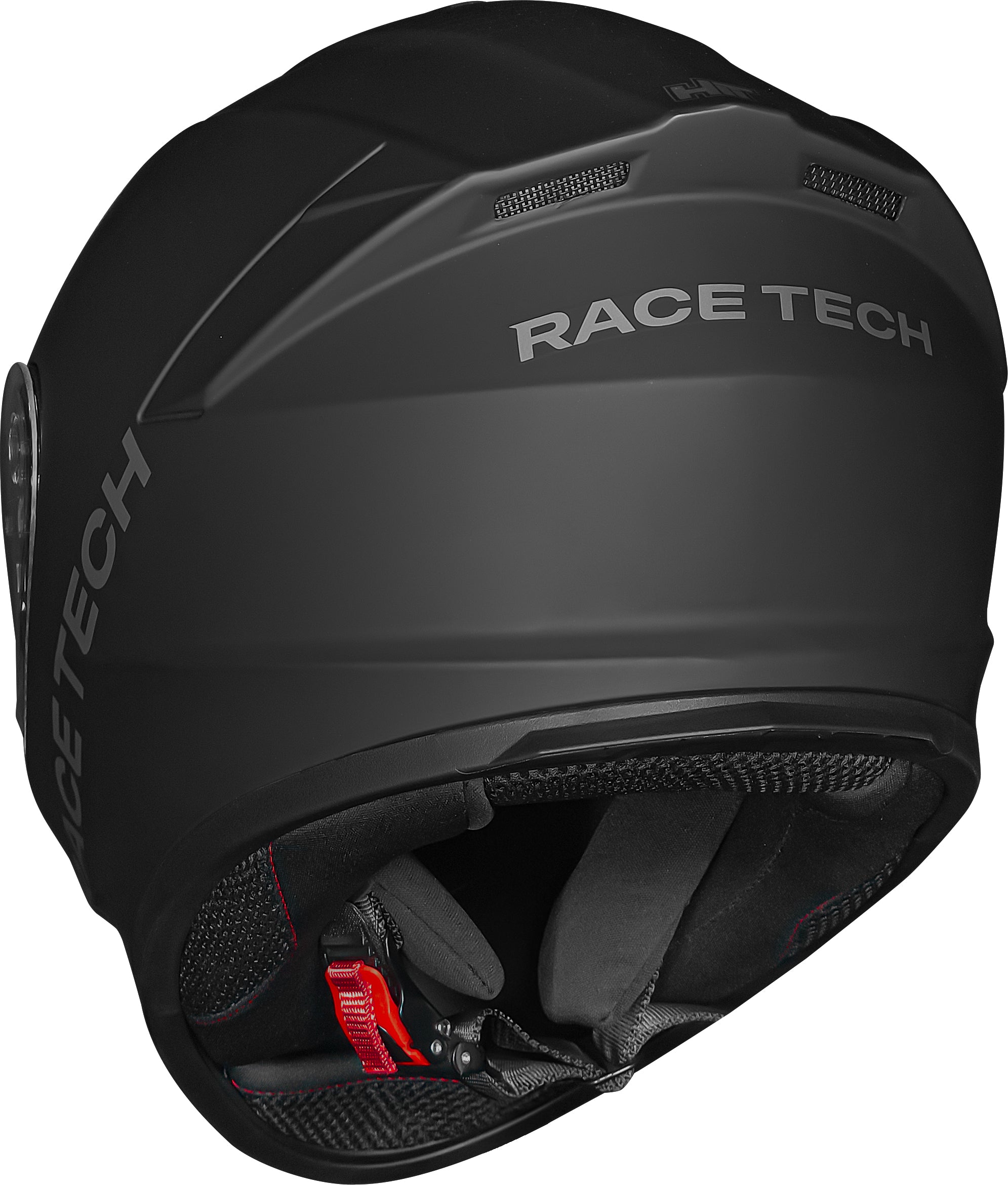 Capacete Race Tech Hit Monocolor Preto