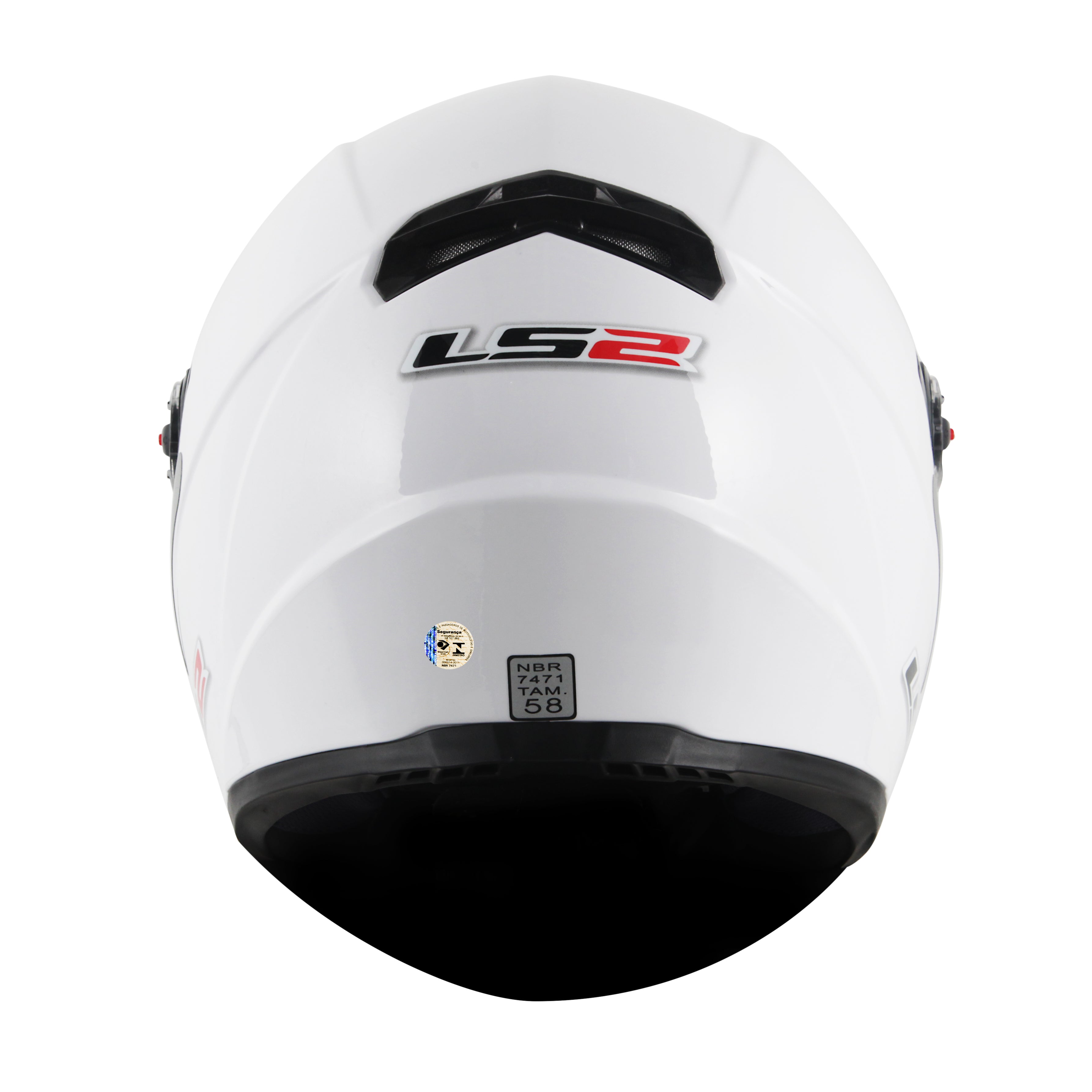 Capacete Ls2 Ff358 Classic Mono Branco