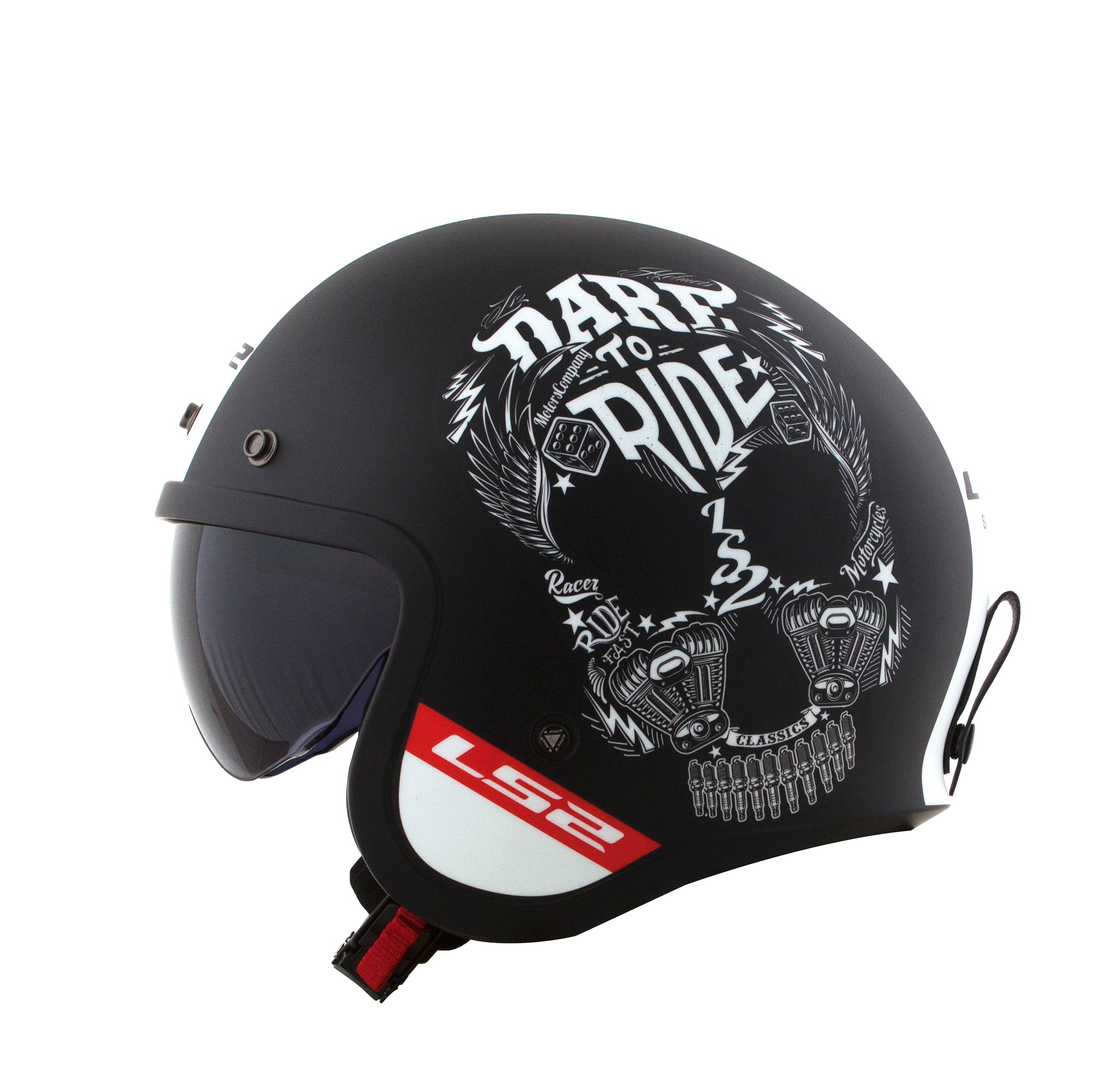 Capacete Ls2 Spitfire of599 Ink
