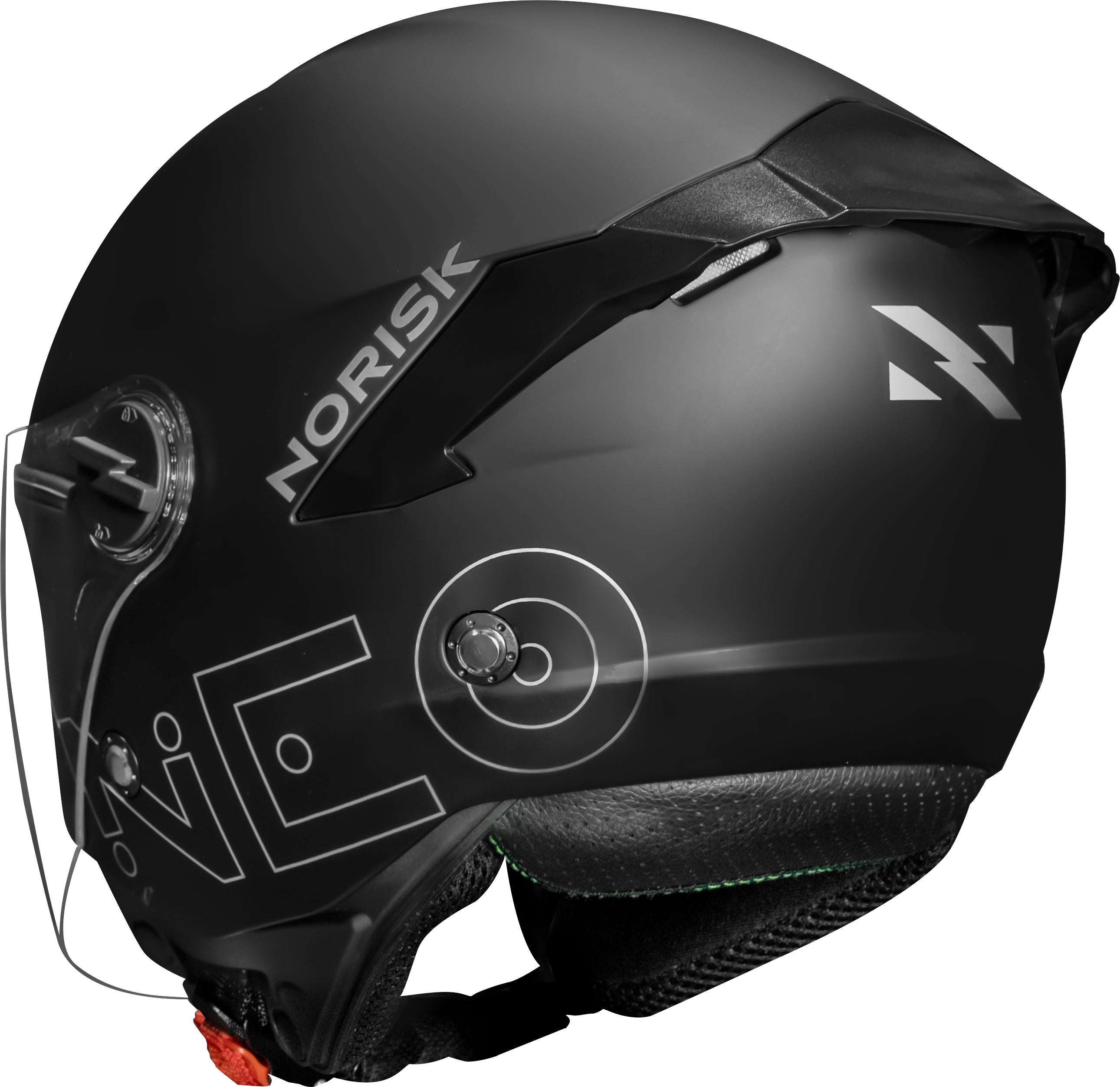 Capacete Norisk Neo Monocolor Matte Preto