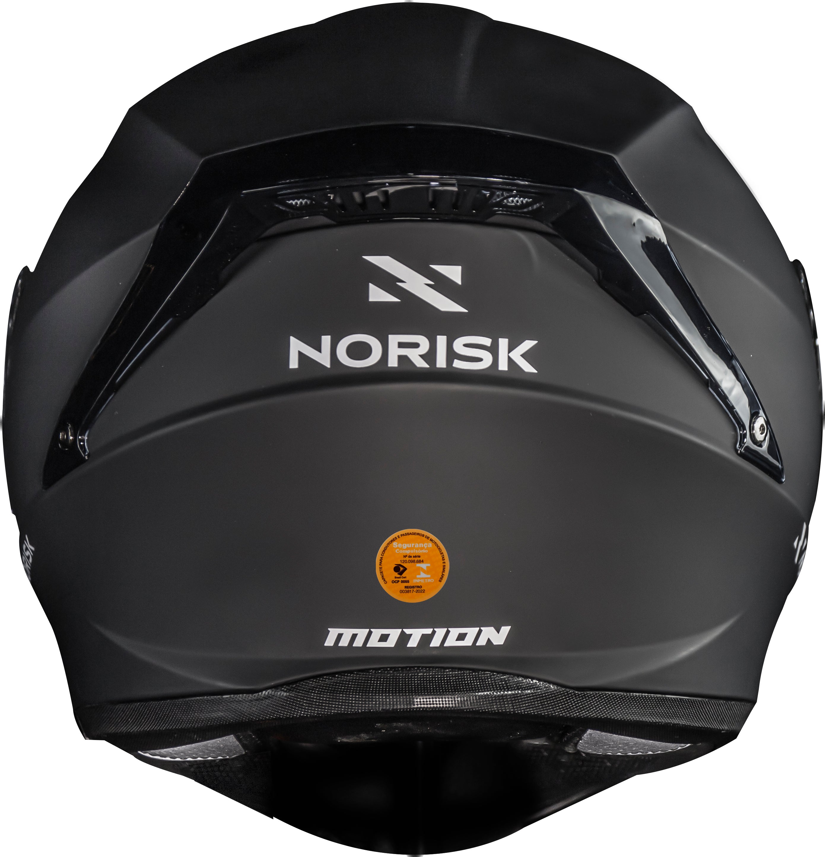 Capacete Norisk Motion Defender Monocolor Matte Preto