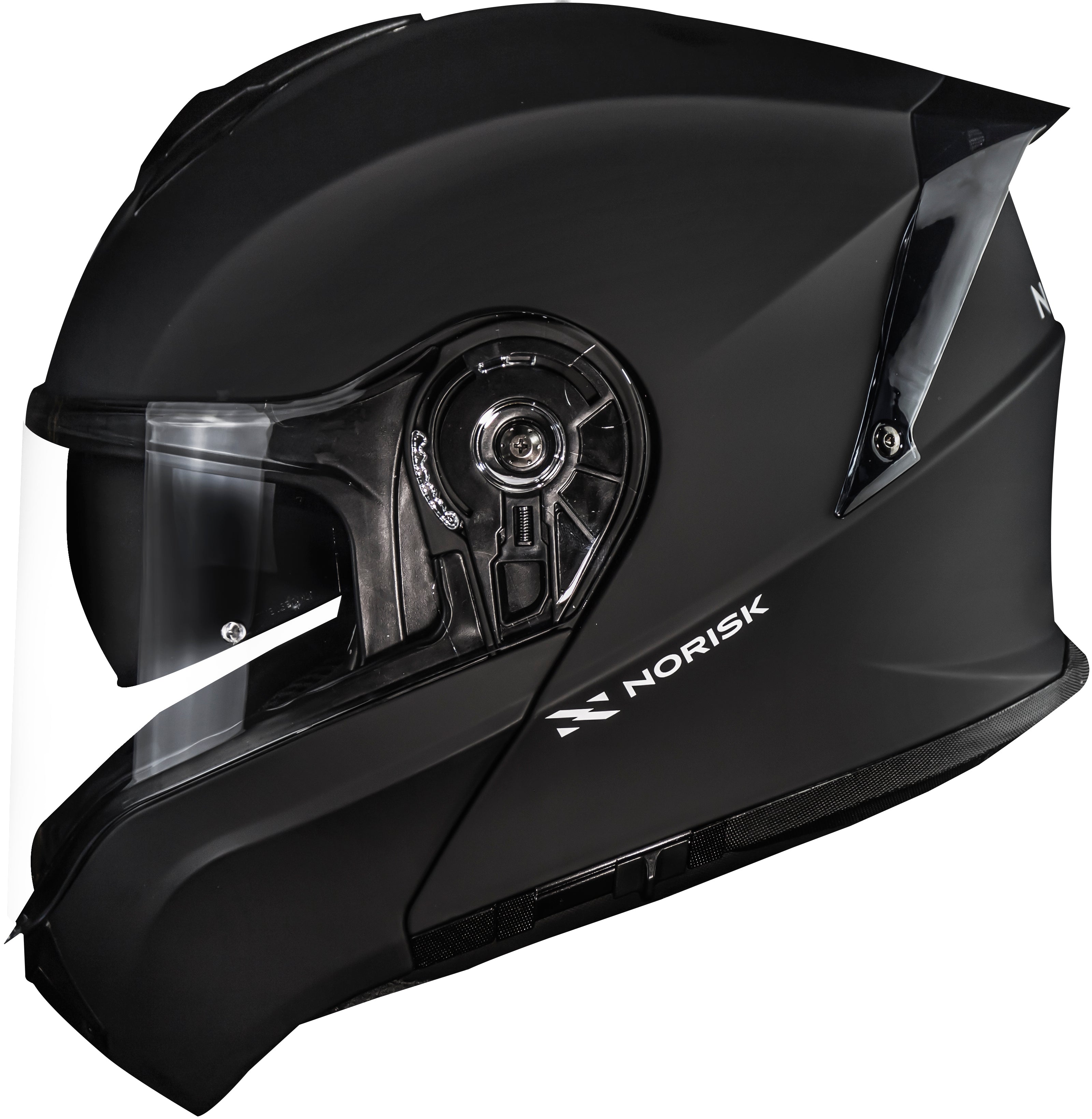 Capacete Norisk Motion Defender Monocolor Matte Preto