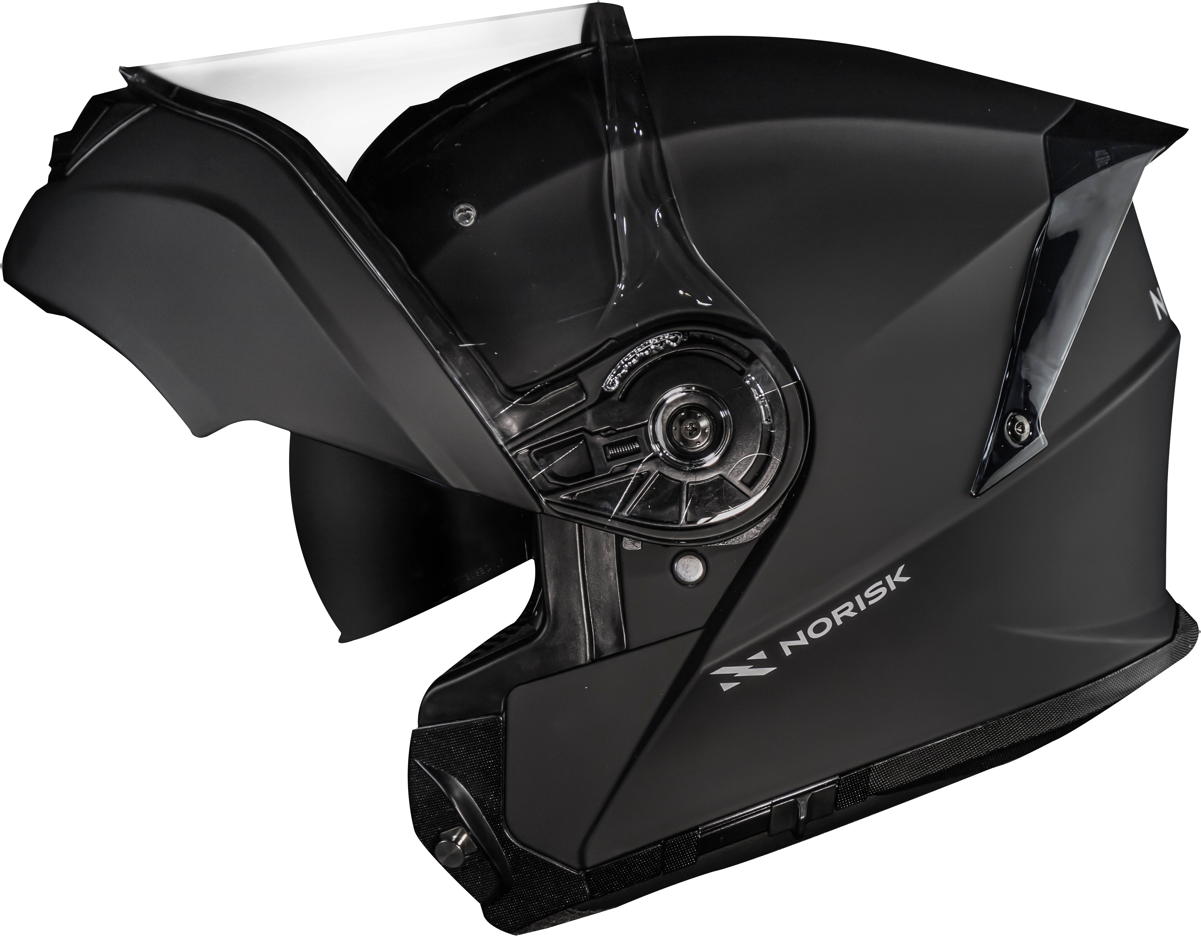 Capacete Norisk Motion Defender Monocolor Matte Preto