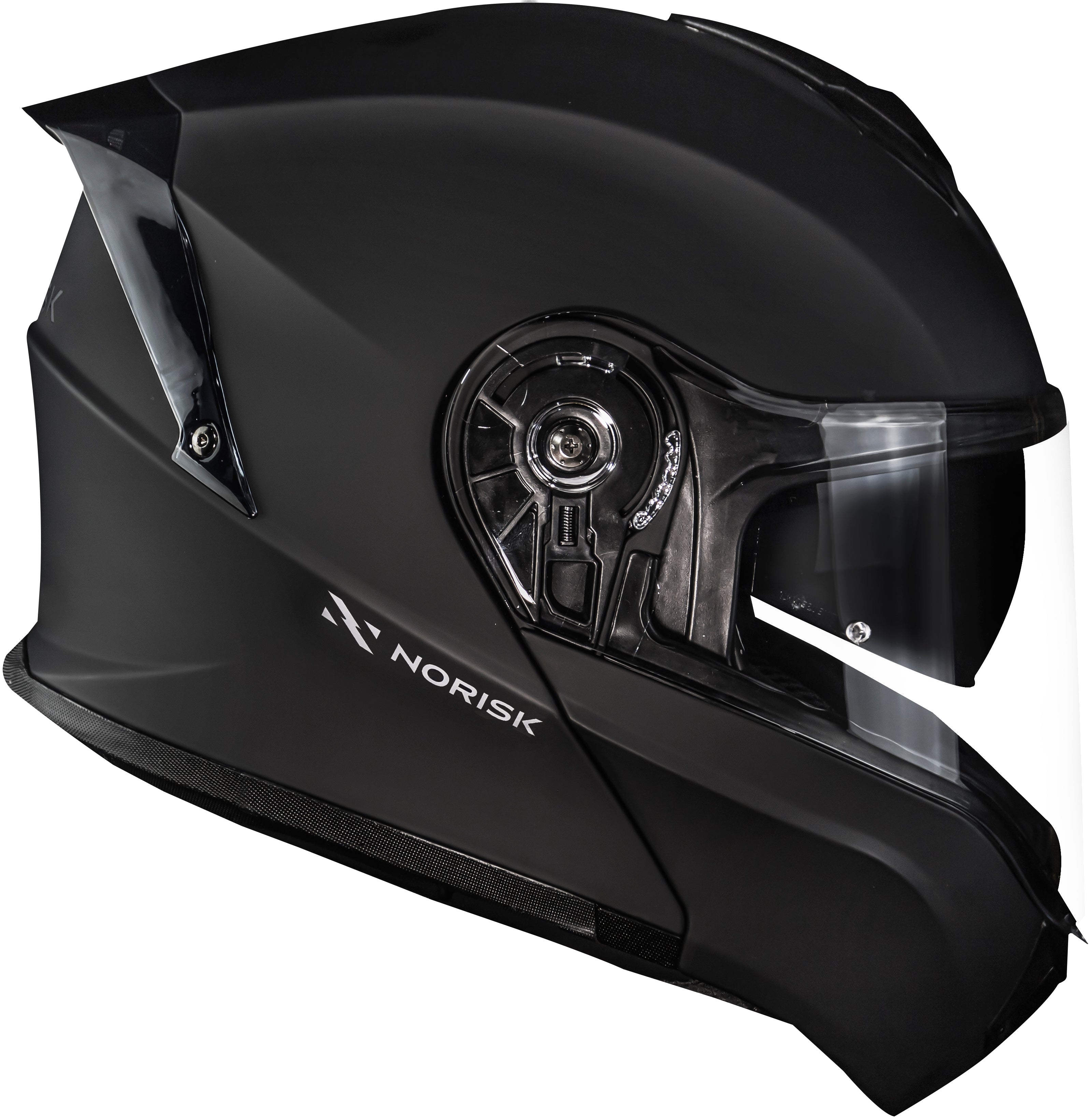 Capacete Norisk Motion Defender Monocolor Matte Preto