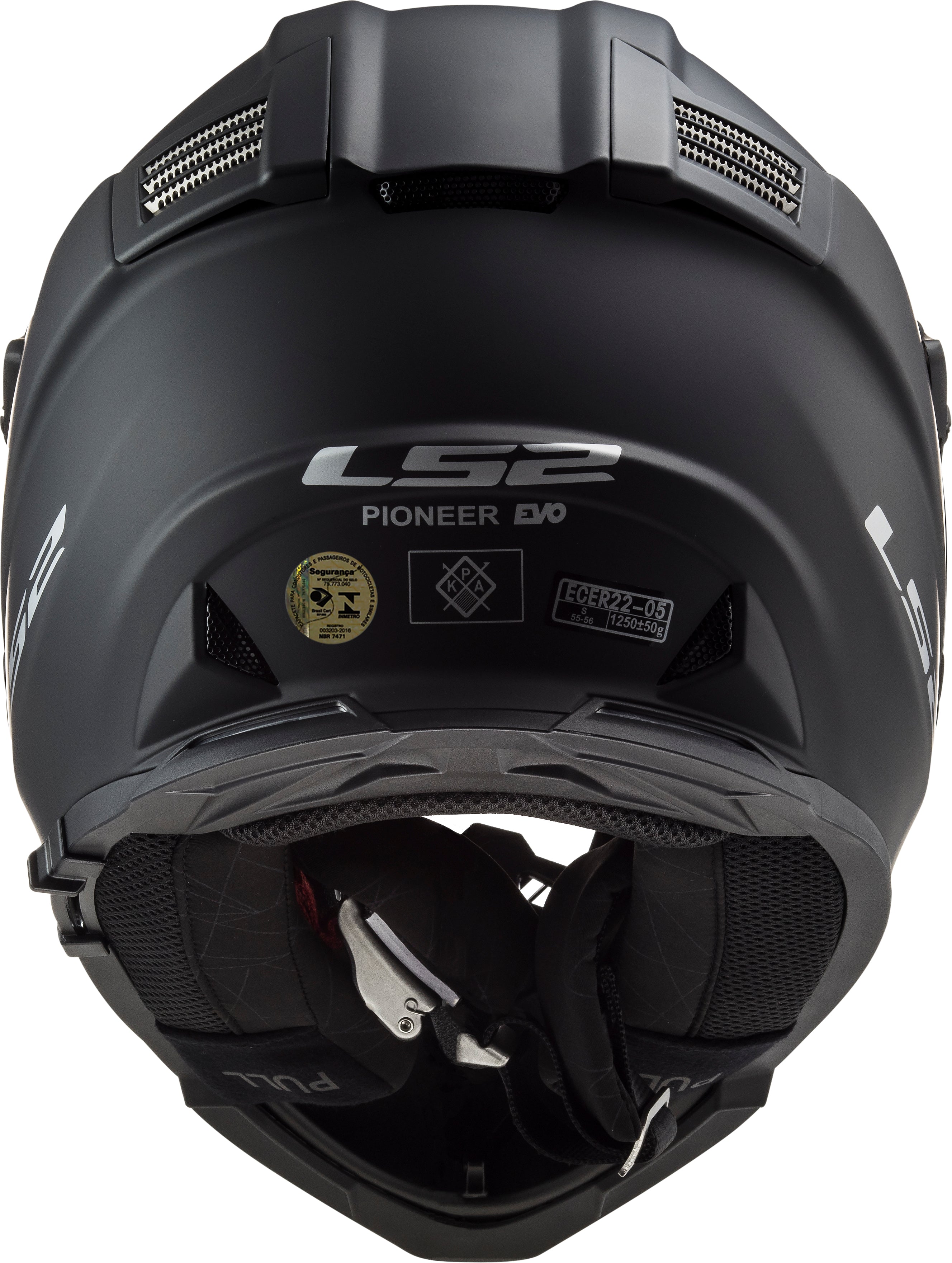 Capacete Ls2 Pioneer Evo MX436 Matt Black
