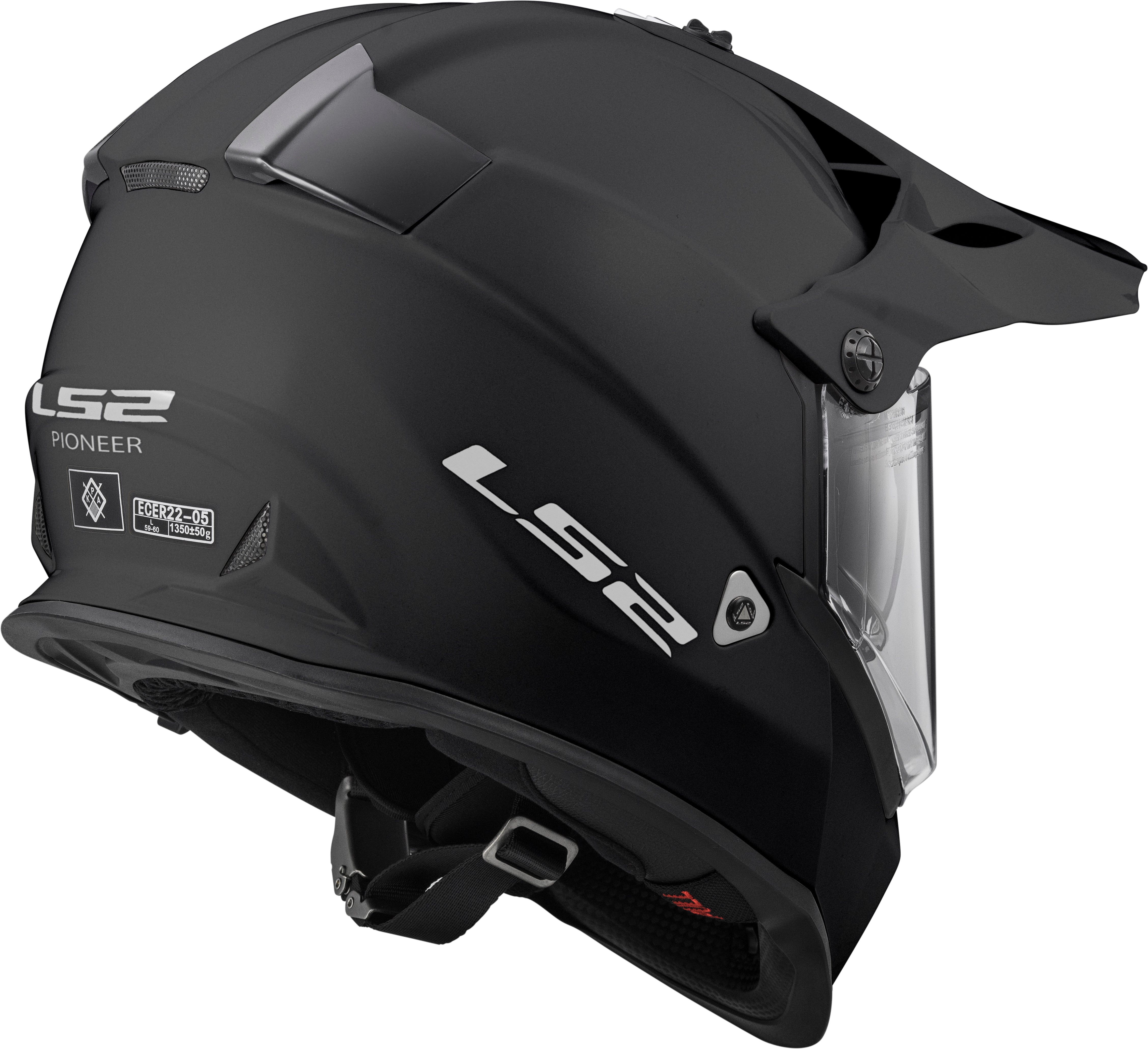 Capacete Ls2 Pioneer Evo MX436 Matt Black