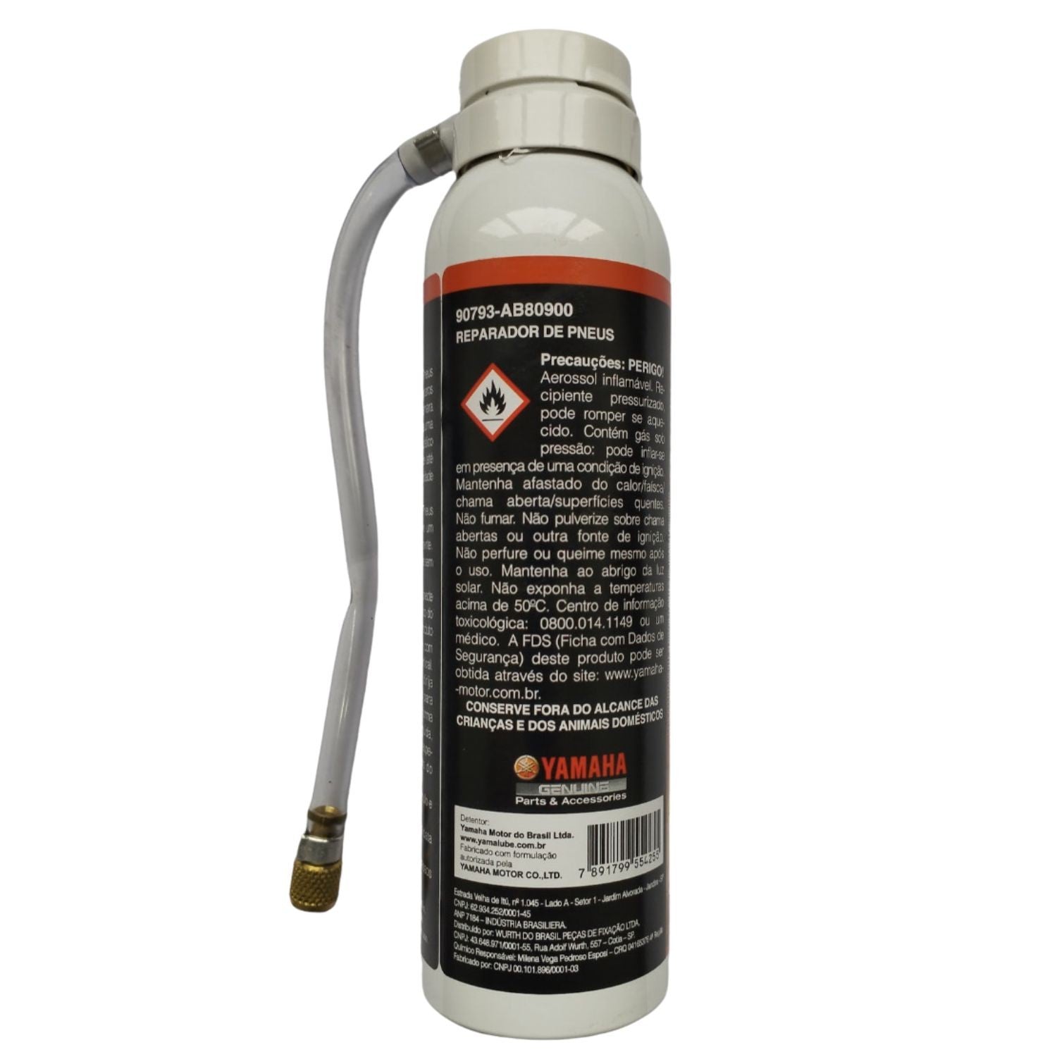 REPARADOR DE PNEU FURADO BASE LÁTEX ORIGINAL YAMALUBE 170ML