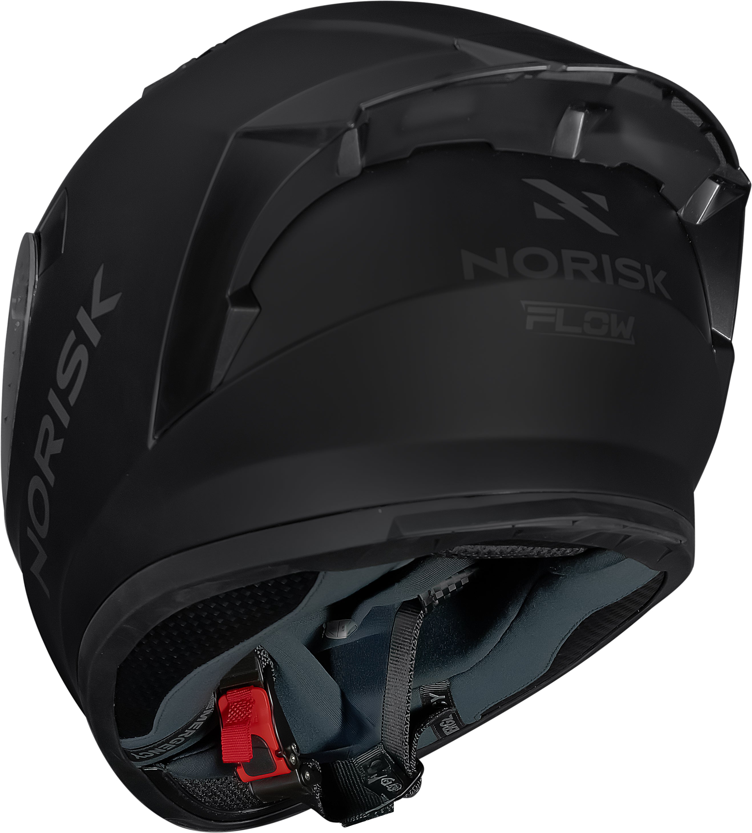 Capacete Norisk Flow Monocolor Matte Preto