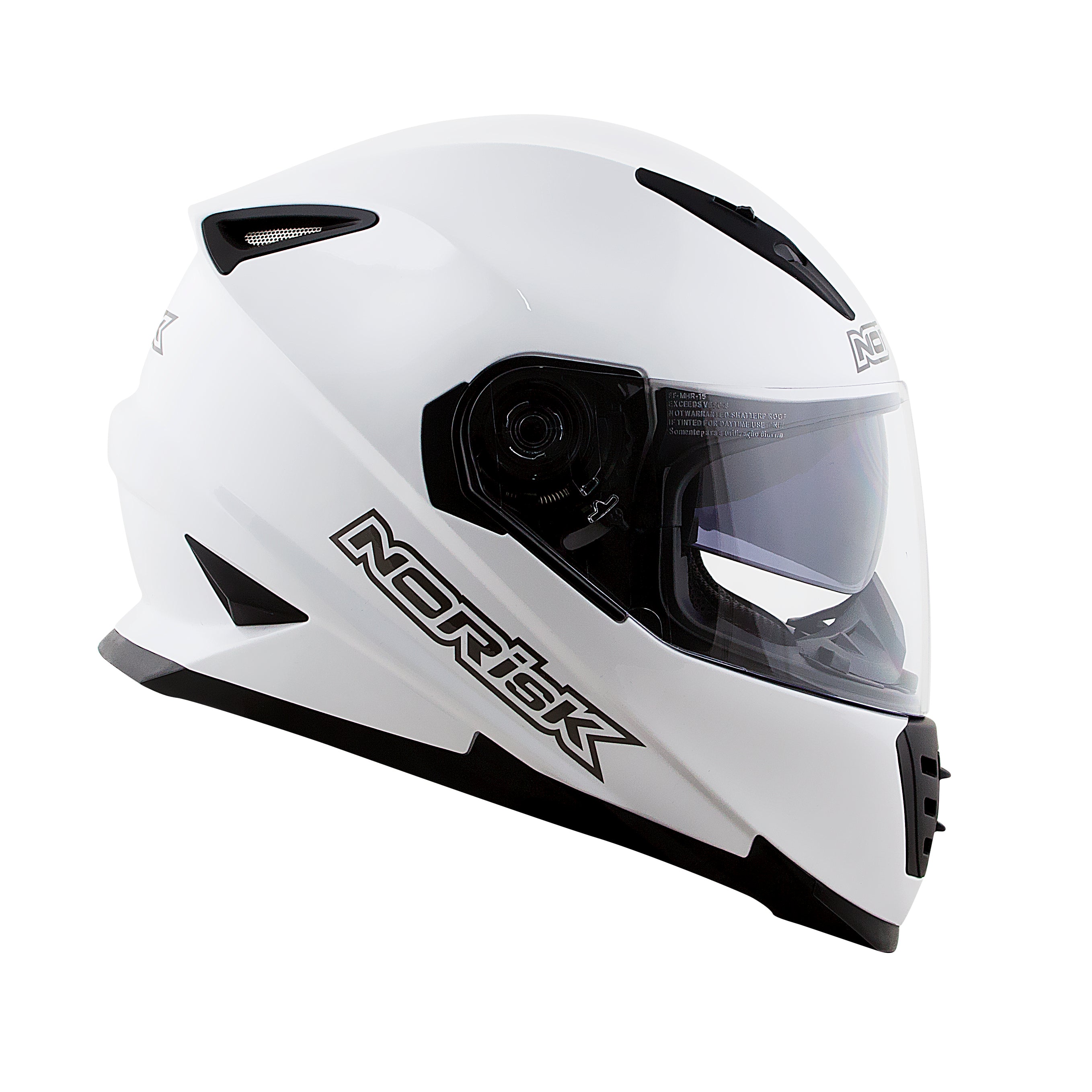 Capacete Norisk Soul Monocolor Branco