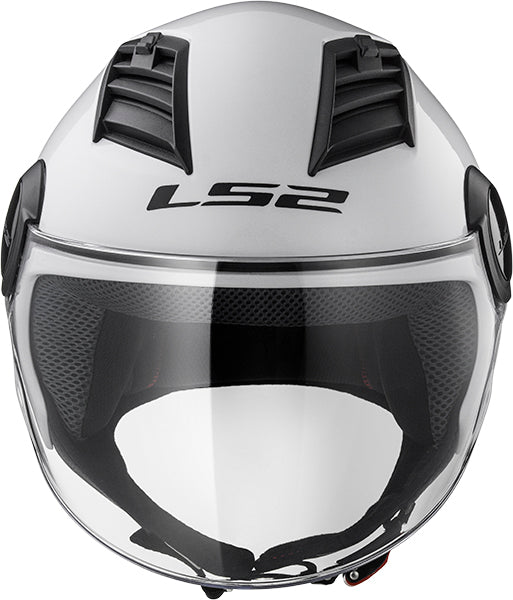 Capacete Ls2 Airflow of562 Monocolor Branco