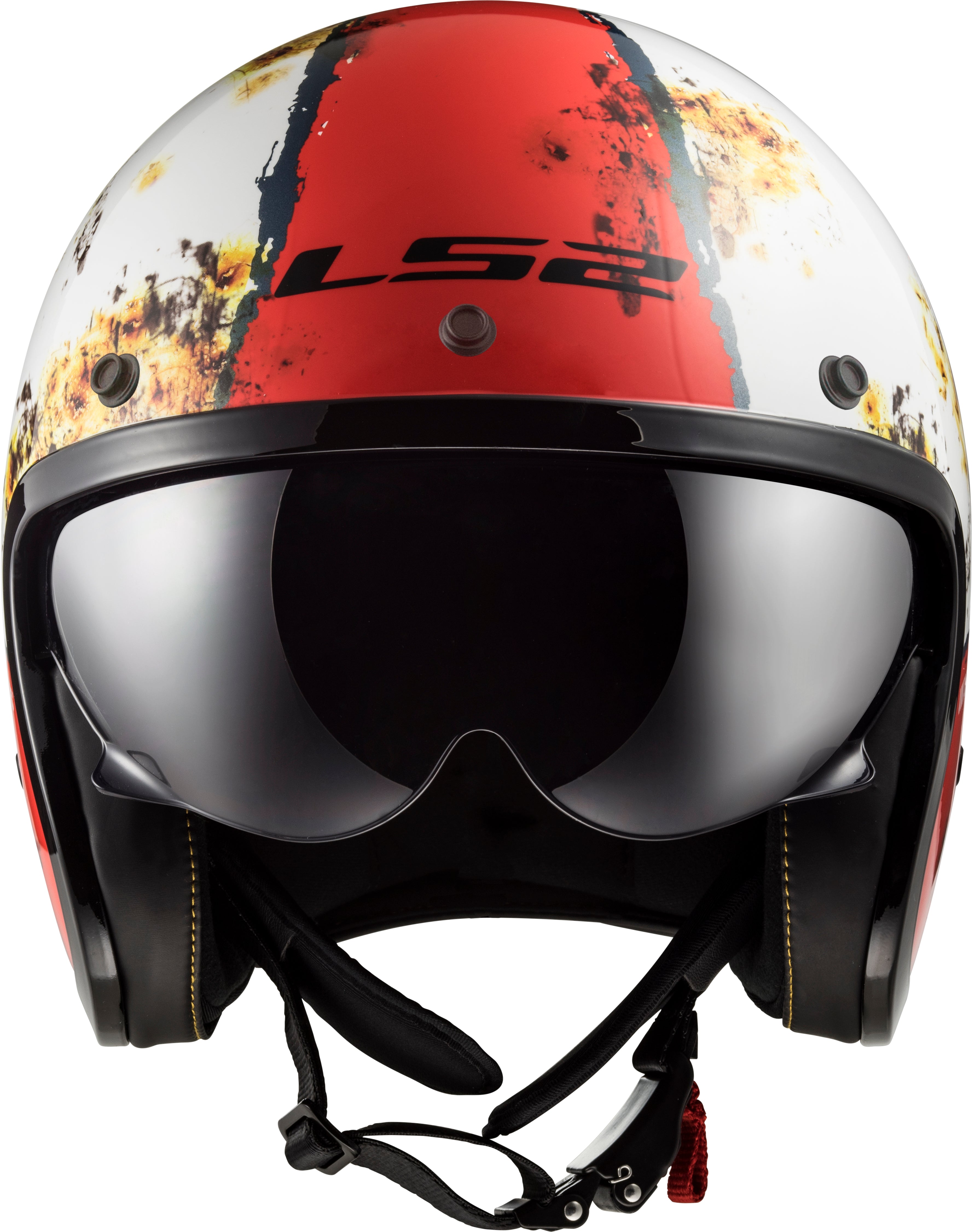 Capacete Ls2 Spitfire of599 Rust