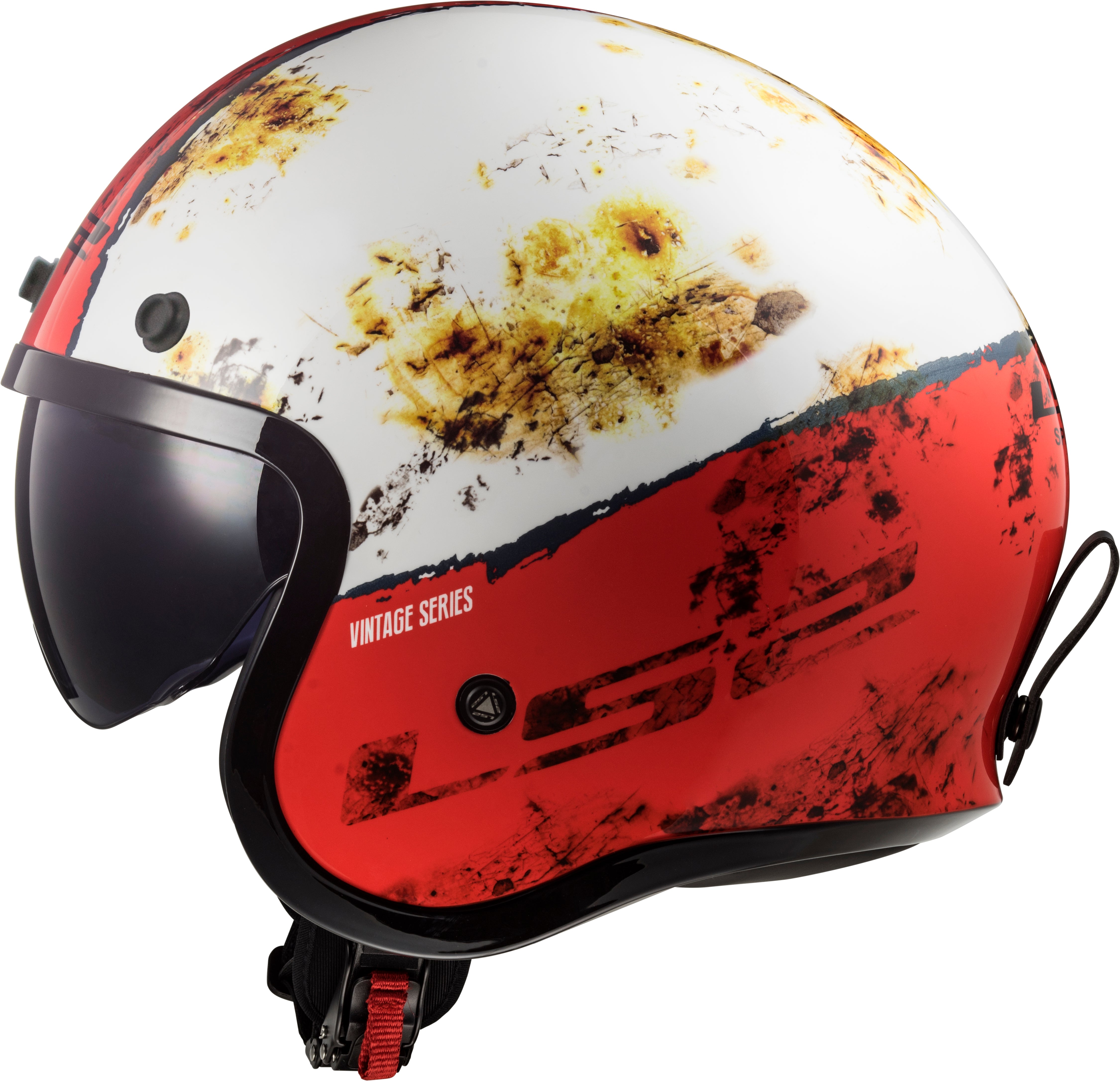 Capacete Ls2 Spitfire of599 Rust