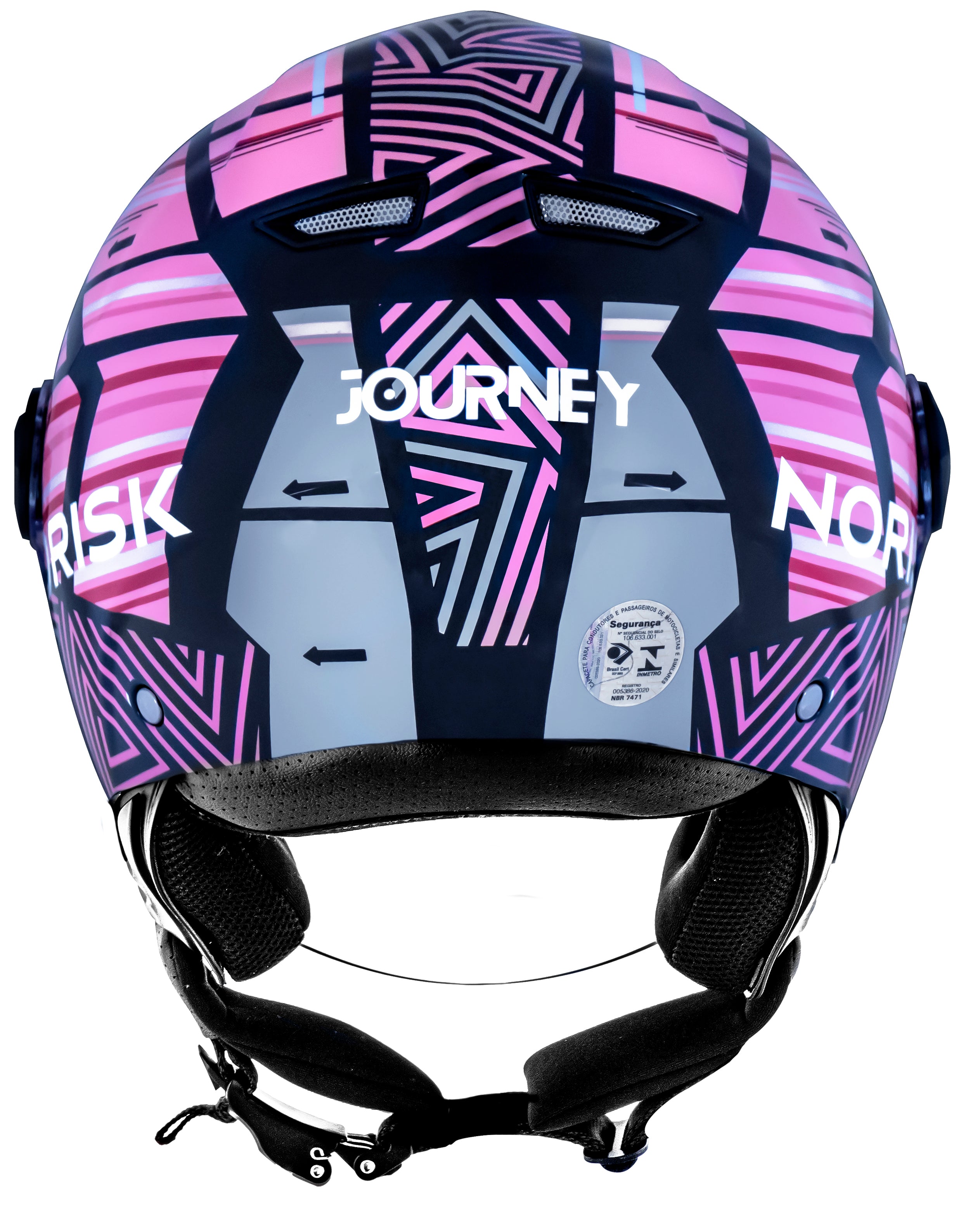 Capacete Norisk Orion Journey Rosa