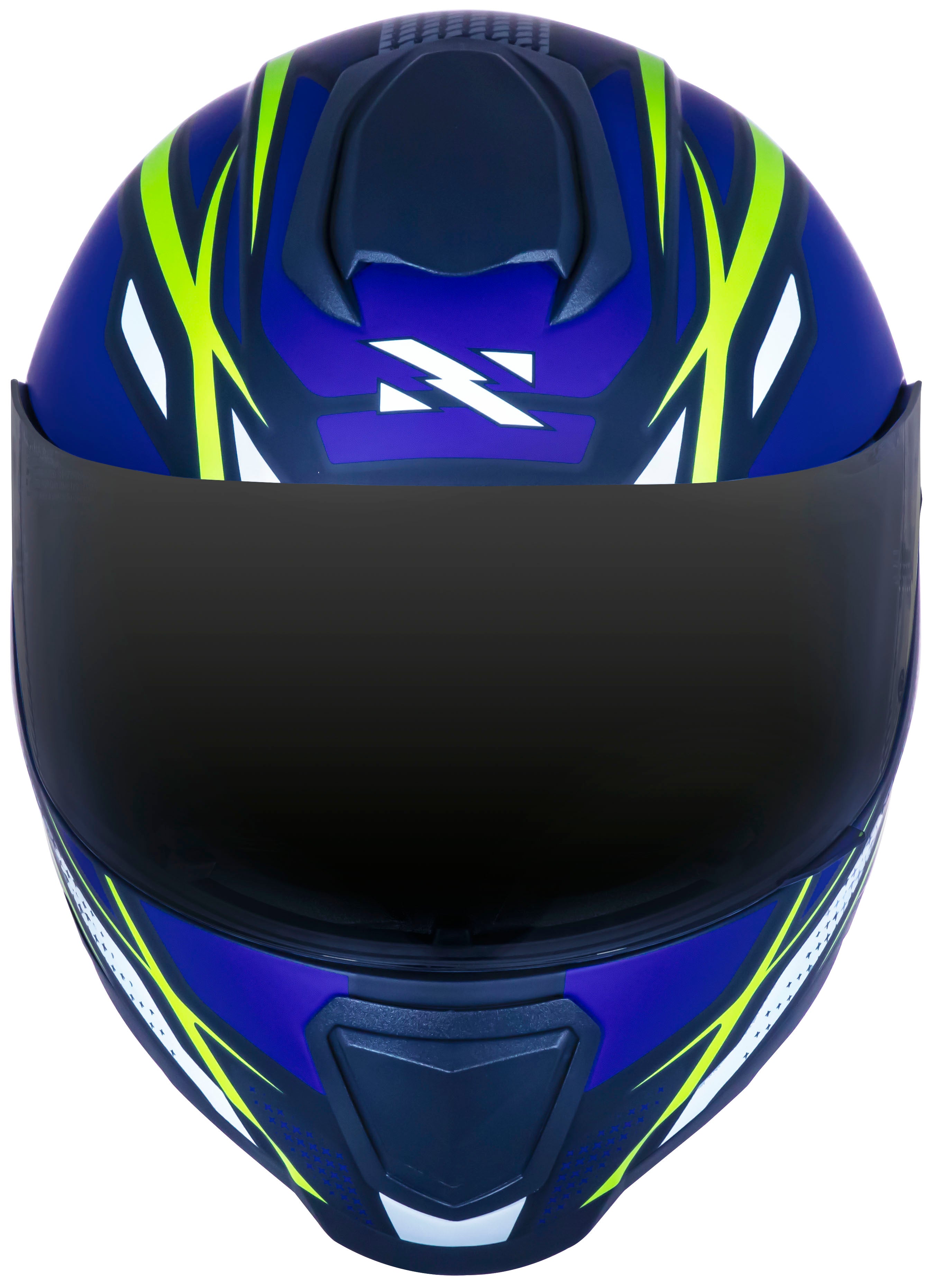 Capacete Norisk Razor Ninja Azul Amarelo