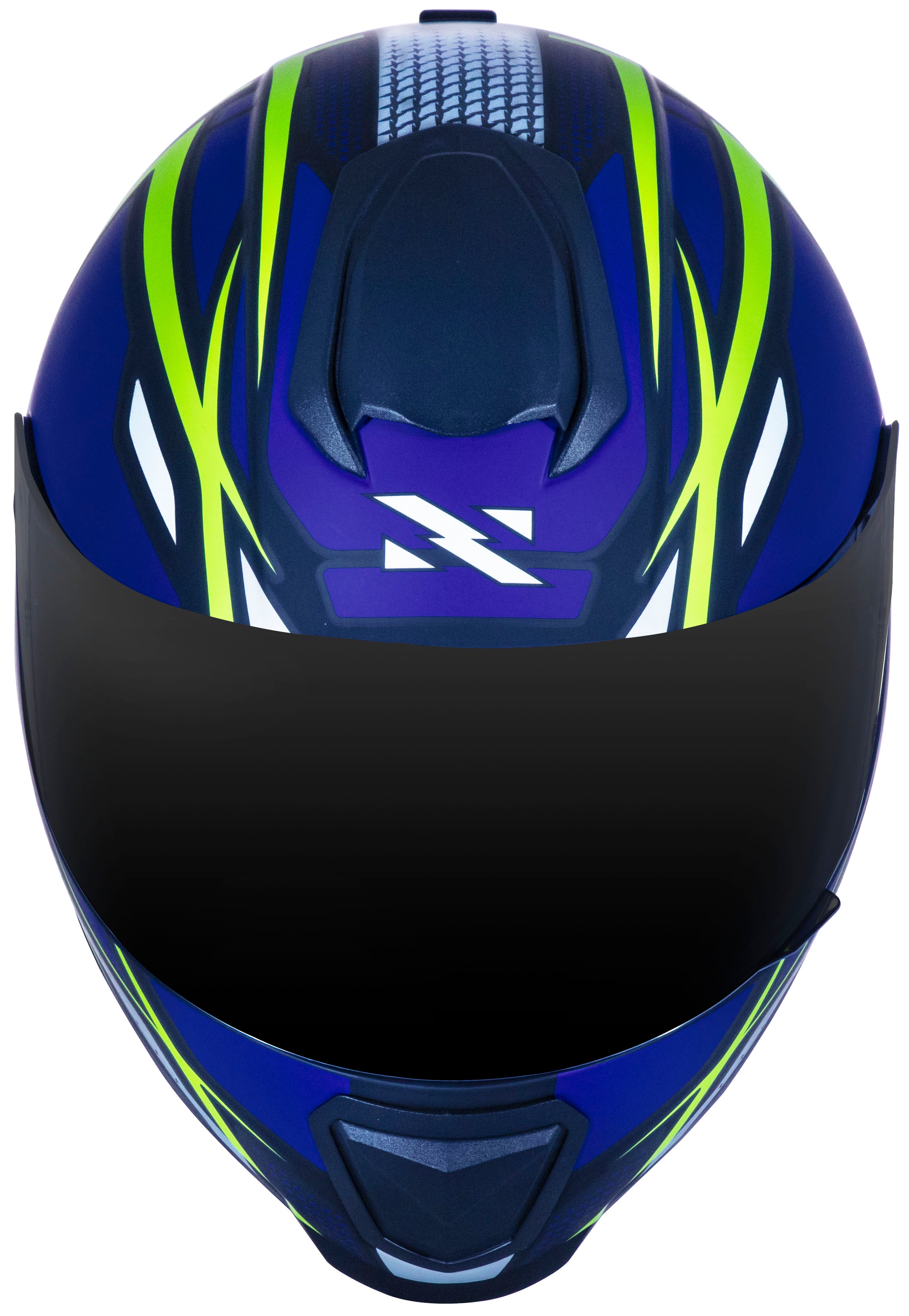 Capacete Norisk Razor Ninja Azul Amarelo
