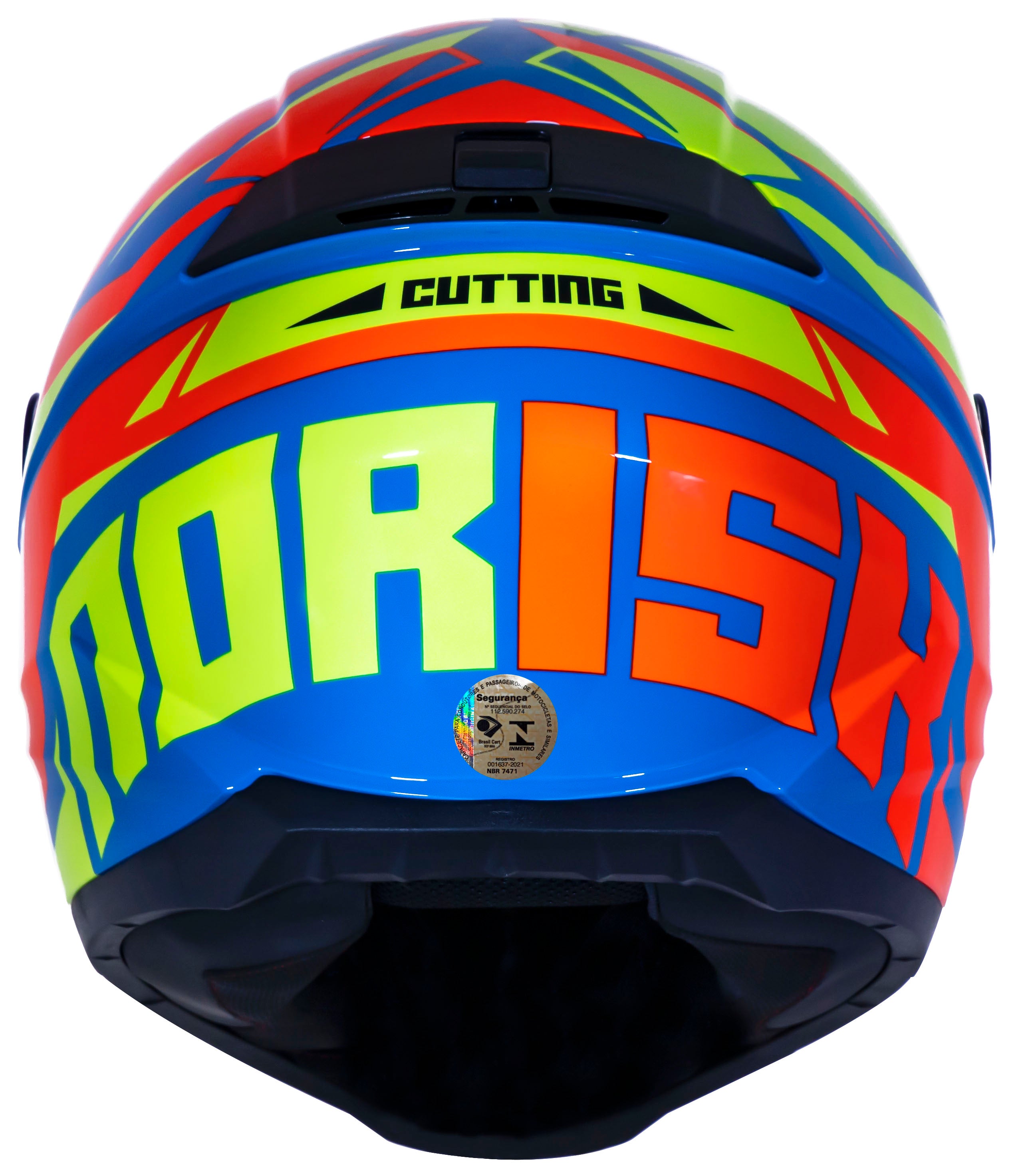 Capacete Norisk Razor Cutting Amarelo