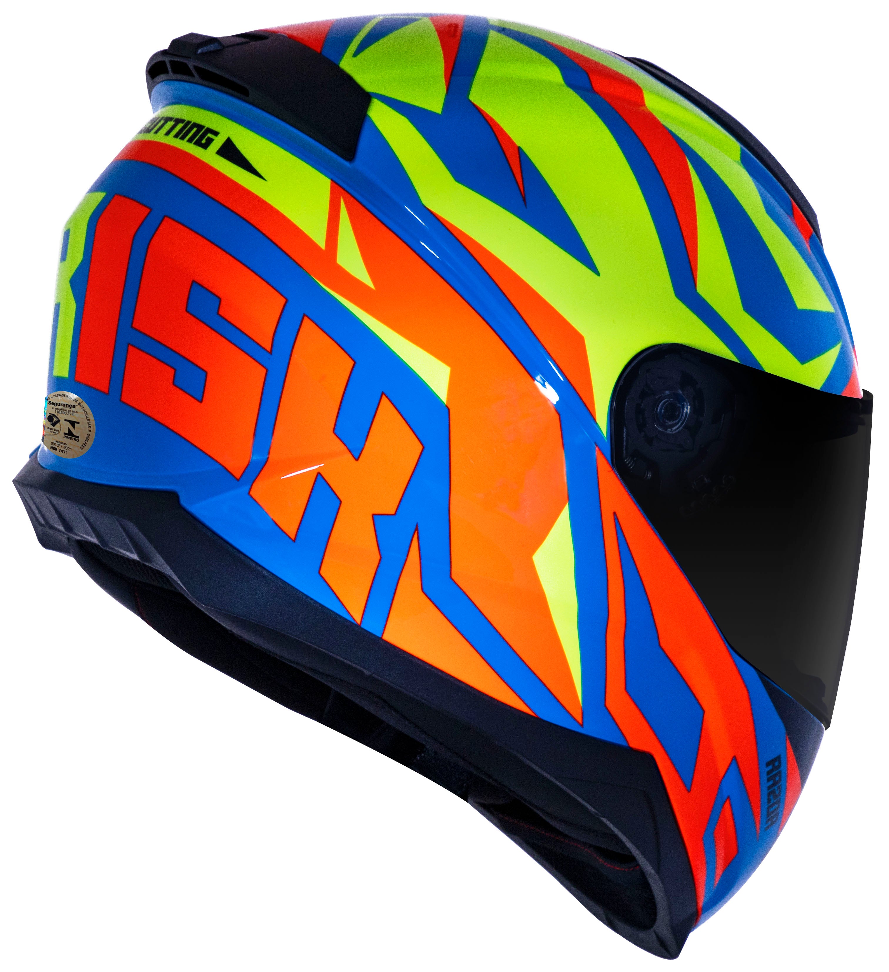 Capacete Norisk Razor Cutting Amarelo