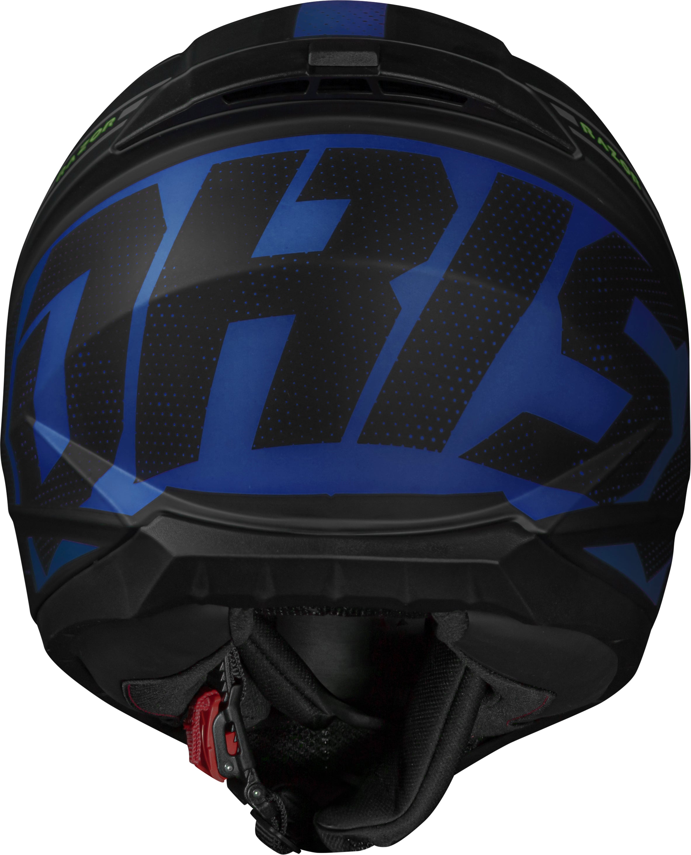 Capacete Norisk Razor Full Matte Preto Azul