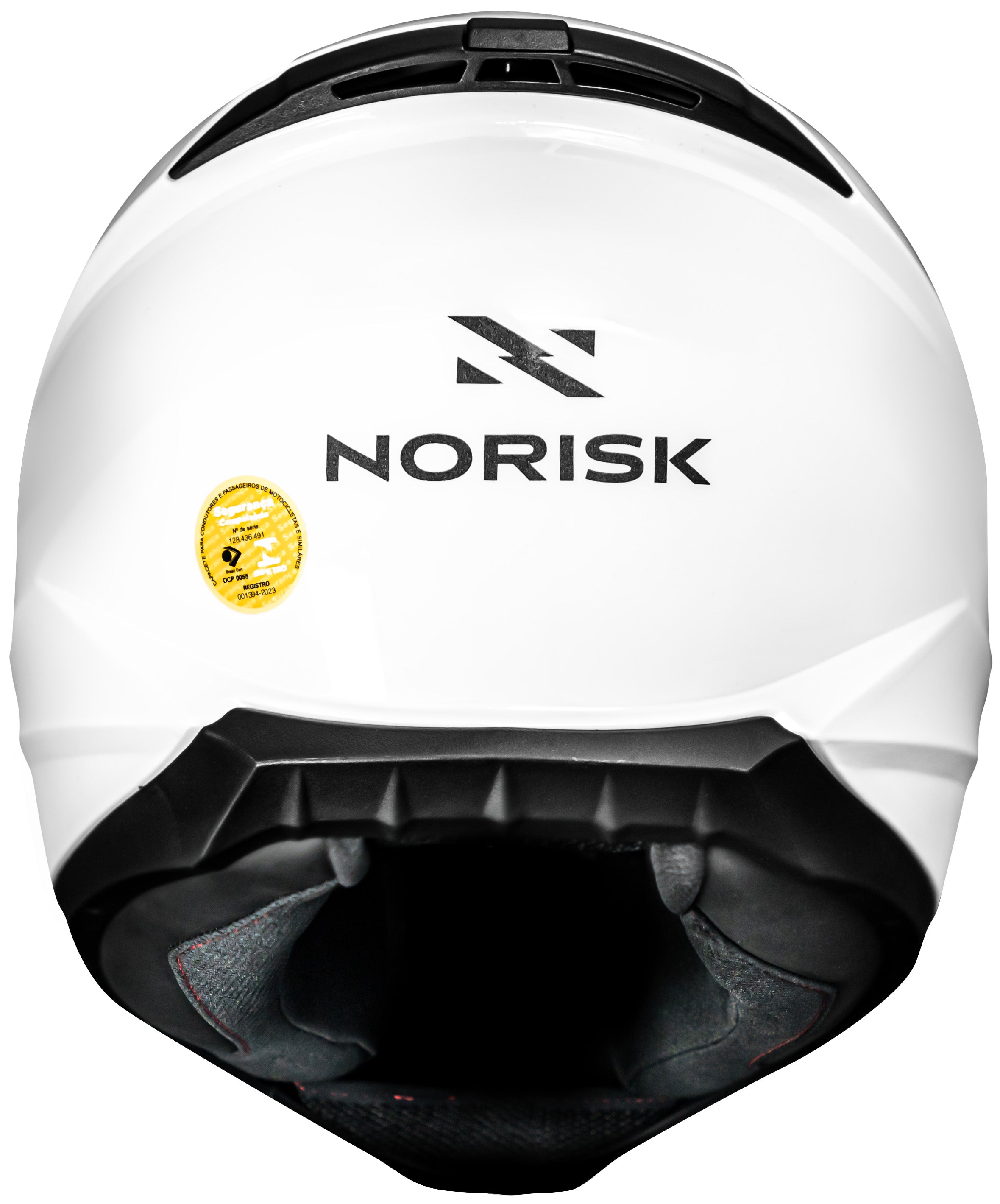 Capacete Norisk Razor Monocolor Branco