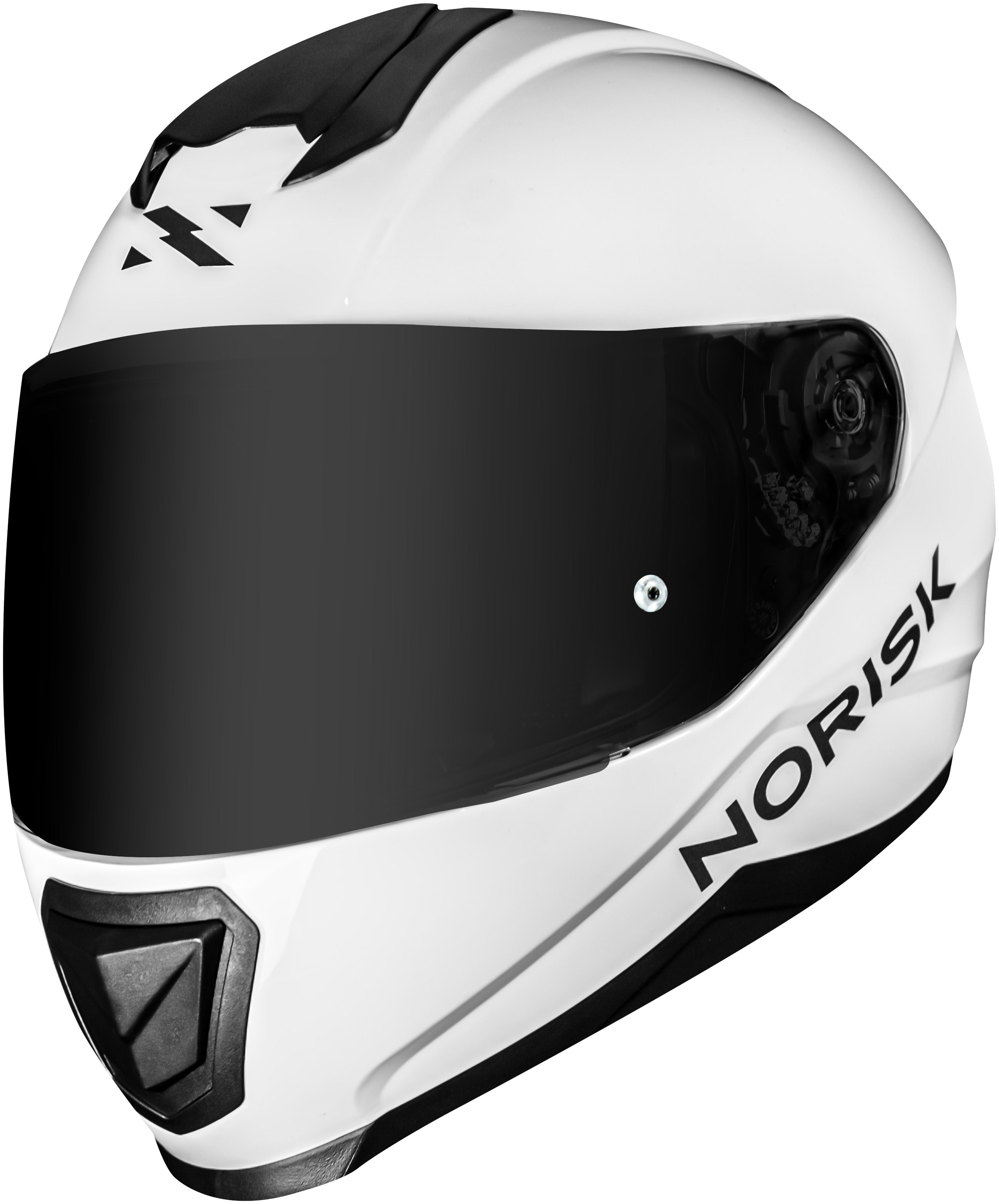Capacete Norisk Razor Monocolor Branco