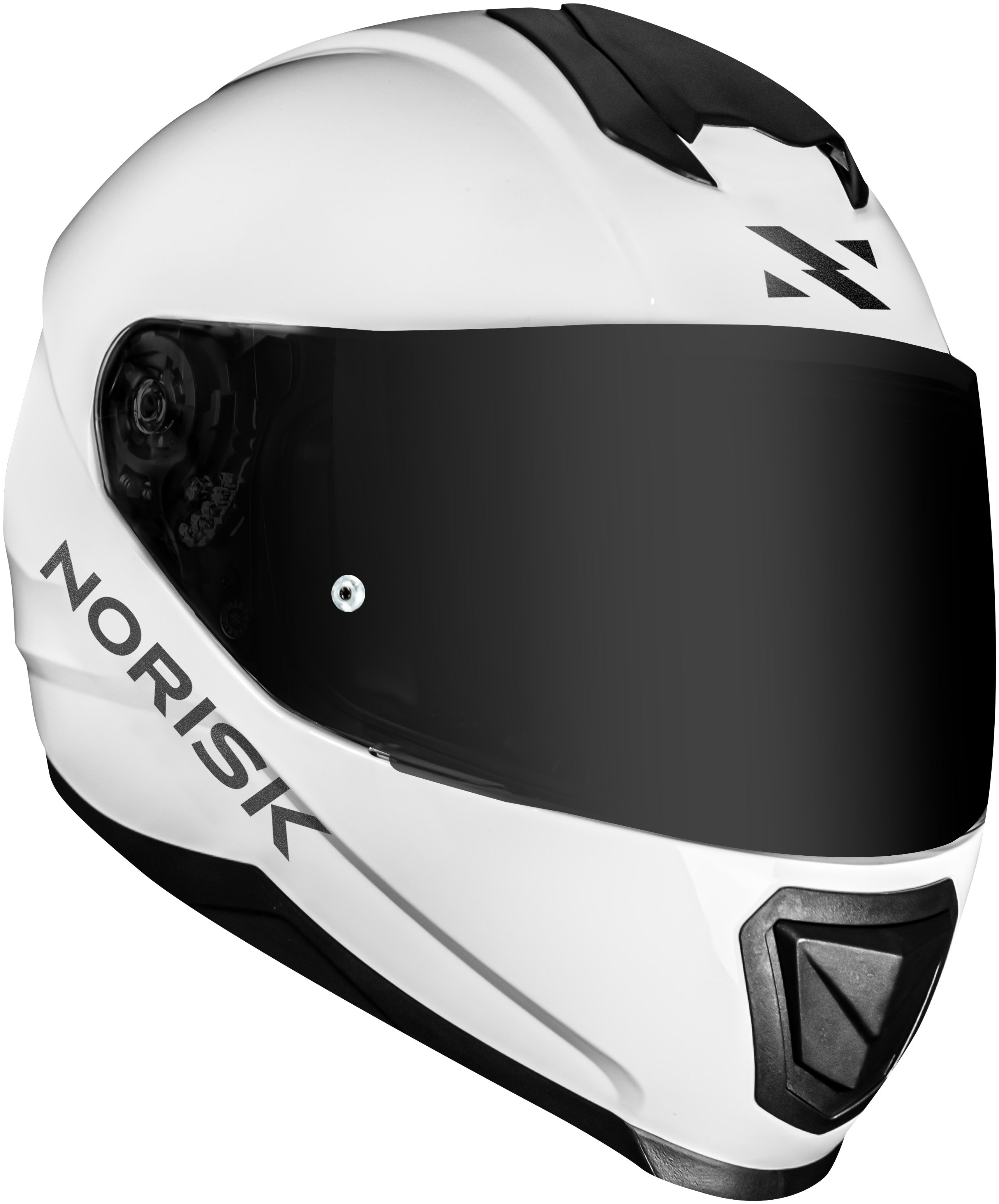 Capacete Norisk Razor Monocolor Branco