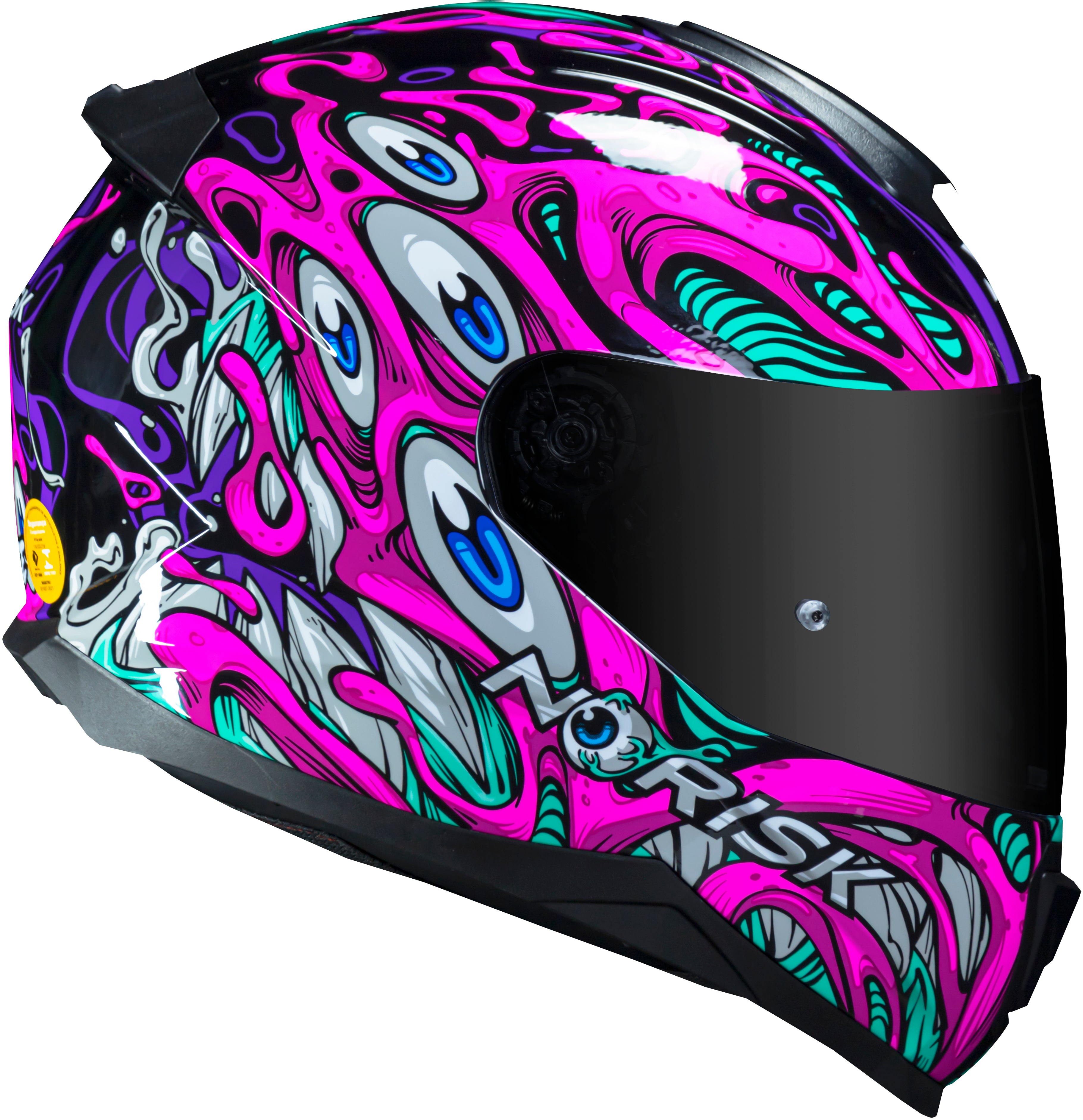Capacete Norisk Razor Parasite Rosa