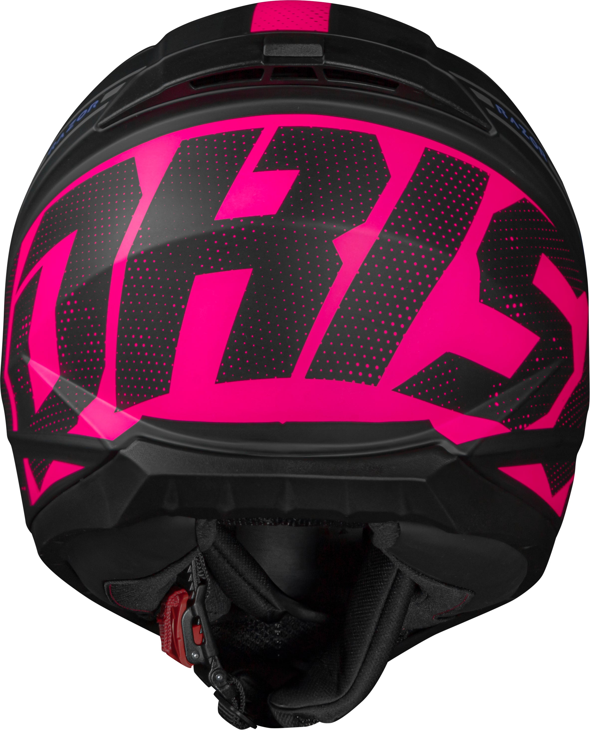 Capacete Norisk Razor Full Matte Preto Rosa
