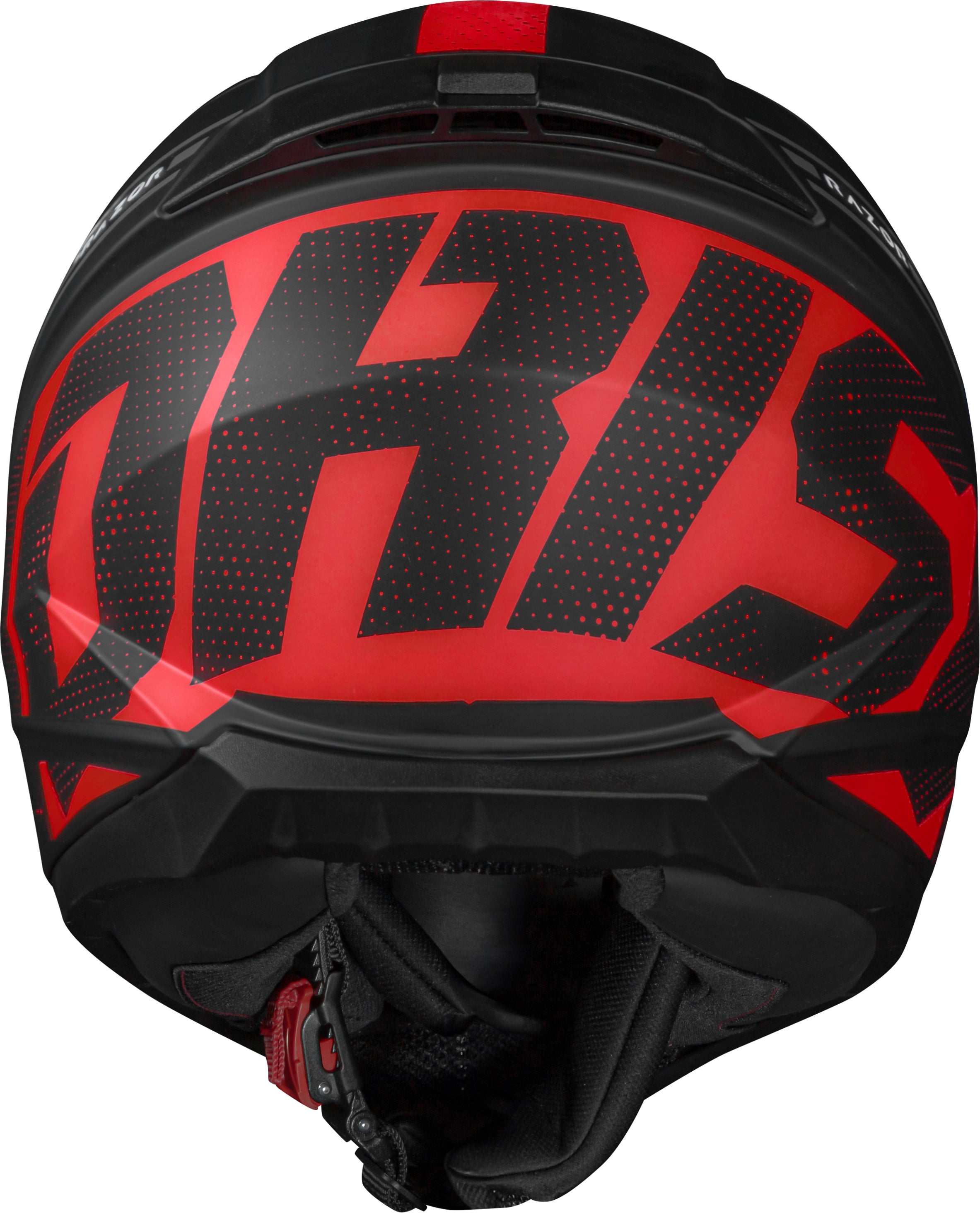 Capacete Norisk Razor Full Preto Vermelho