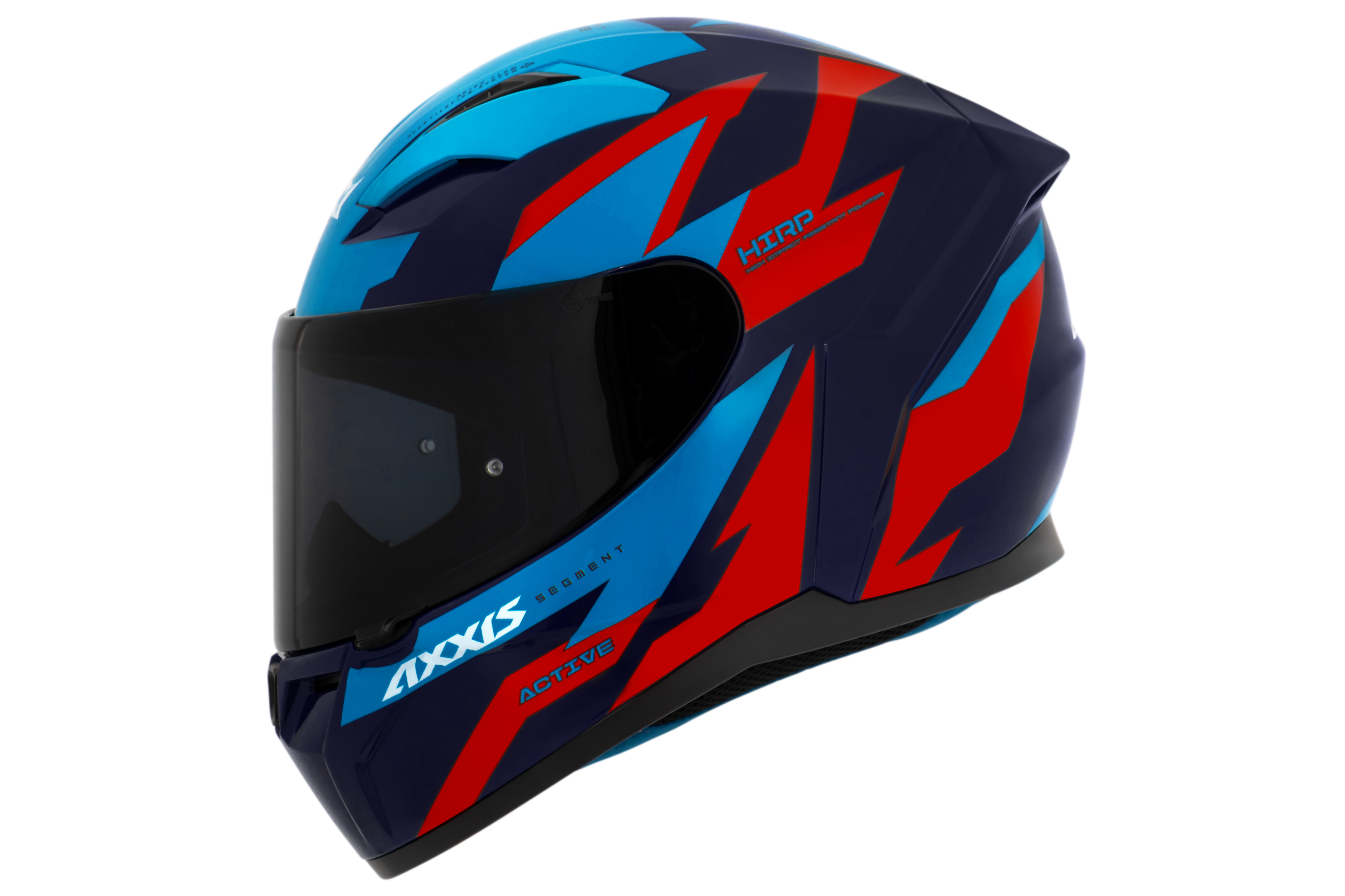 Capacete Axxis Segment Active C17 Azul Brilho
