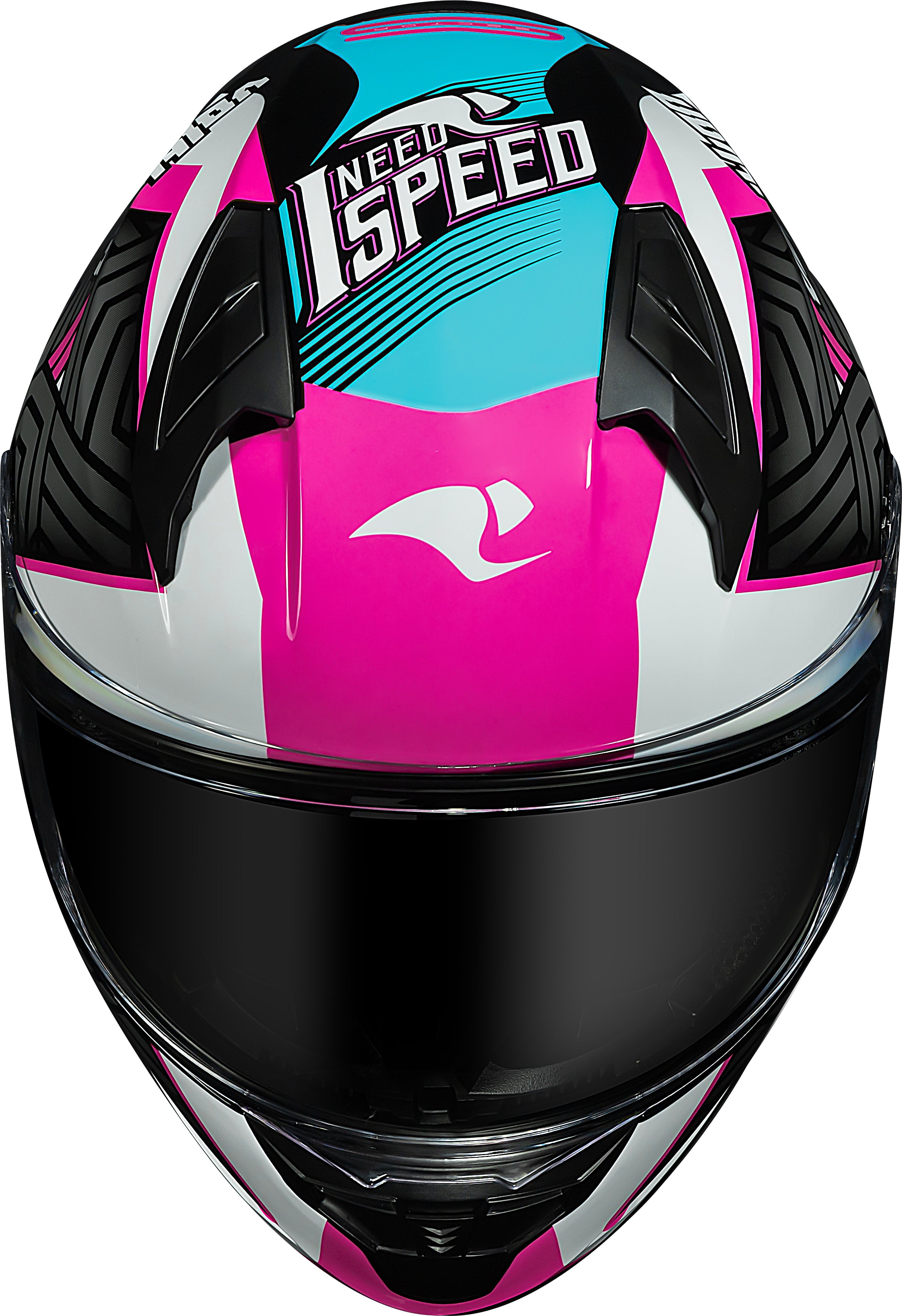 Capacete Race Tech Sector Voltkon Branco Rosa