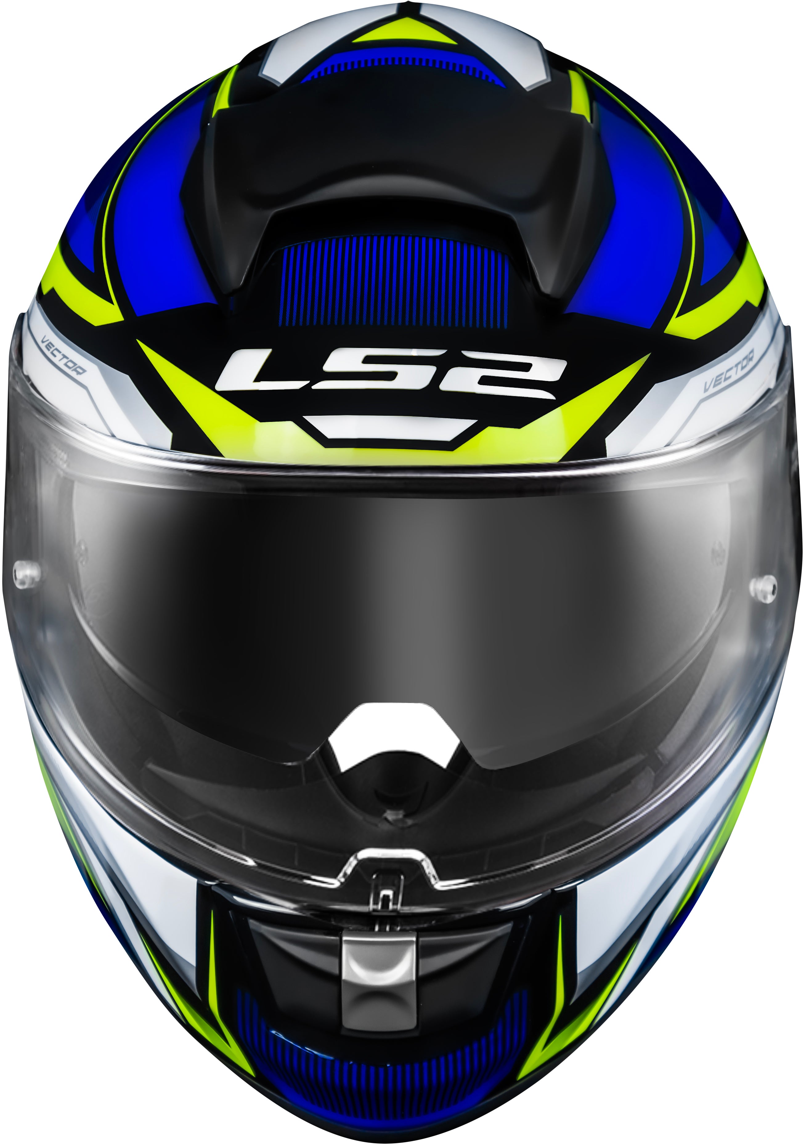 Capacete Ls2 Vector ff397 Rider Cinza Prata Amarelo