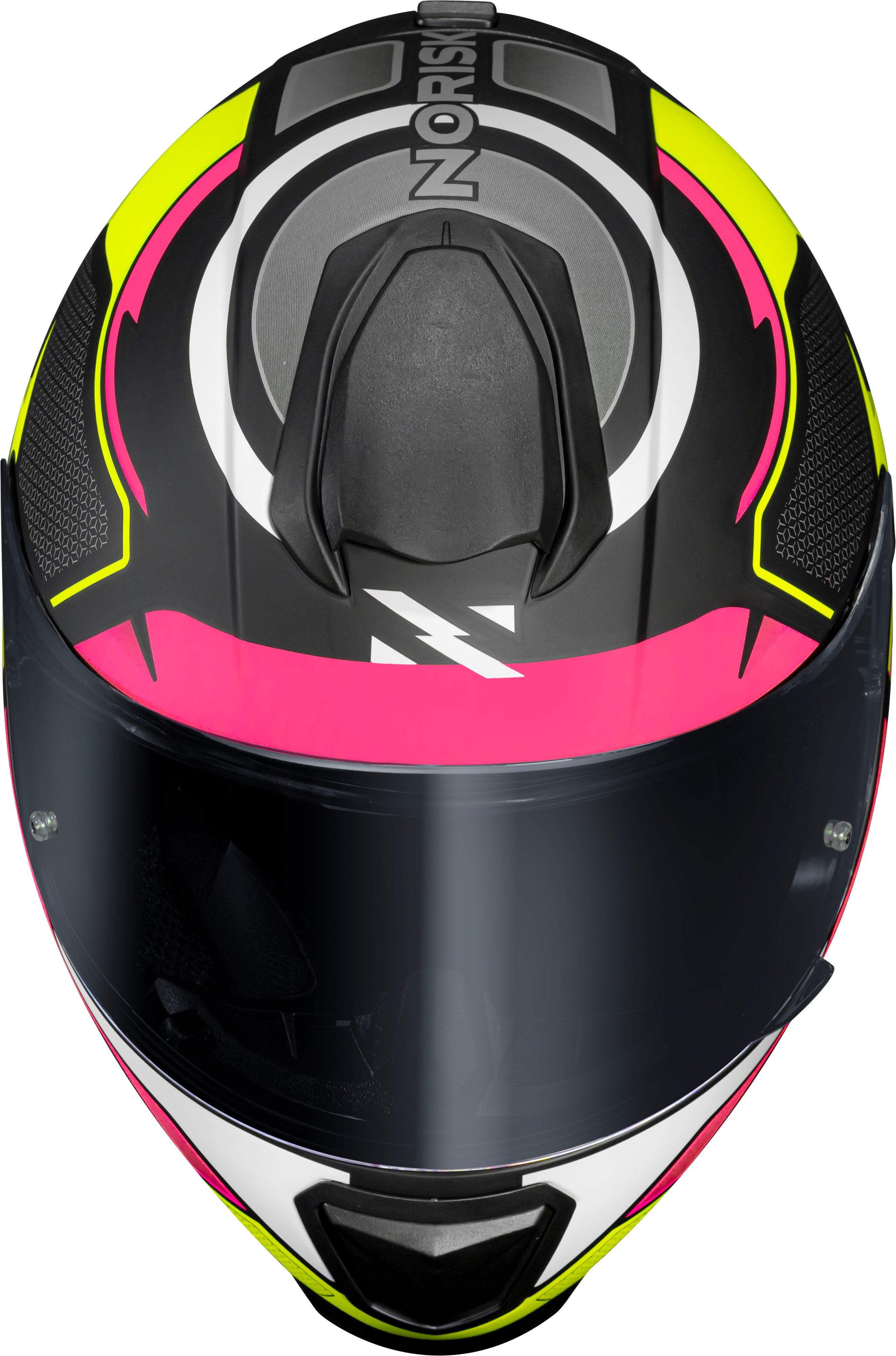 Capacete Norisk Razor Speed Max Amarelo Rosa