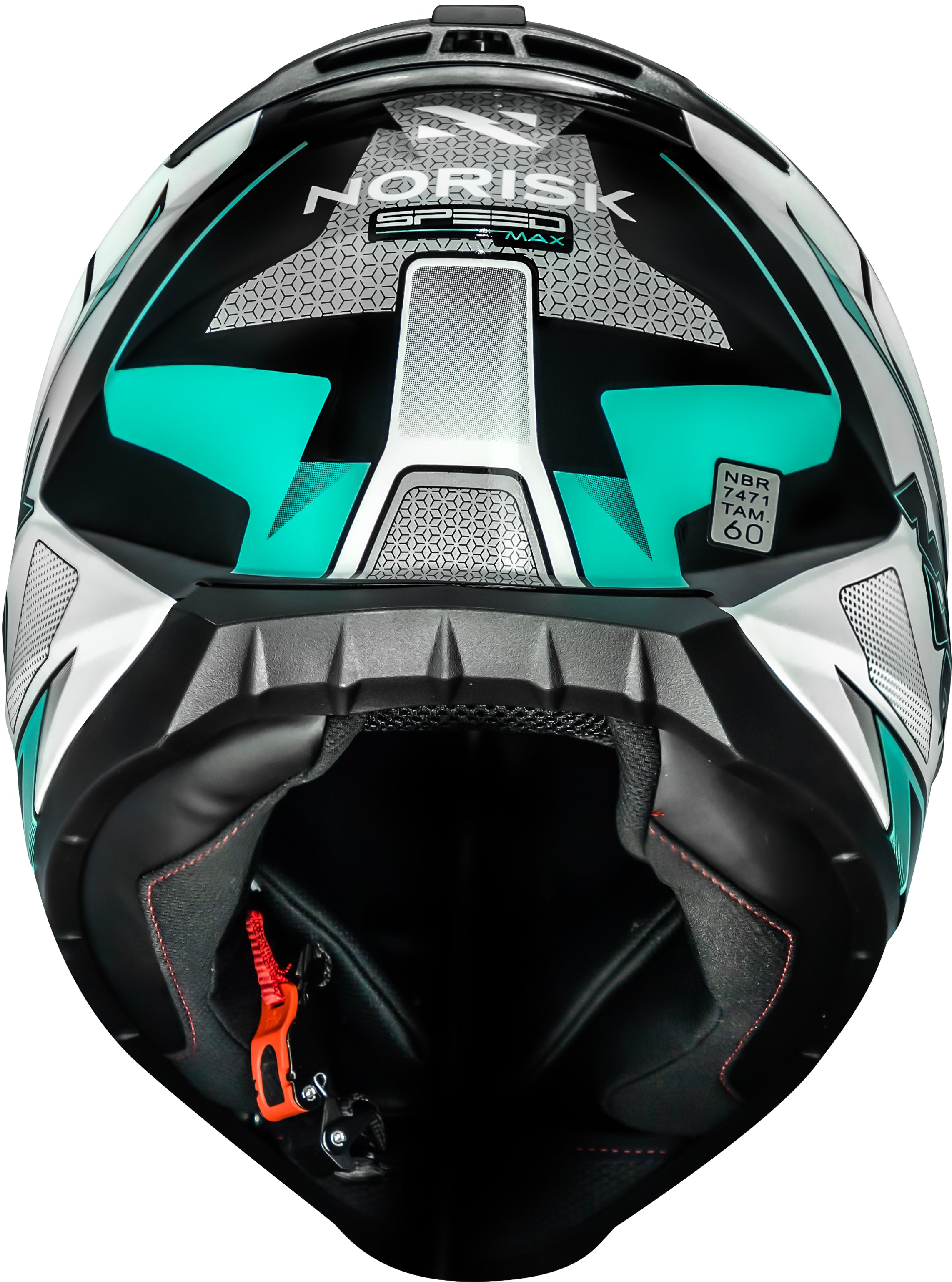 Capacete Norisk Razor Speed Max Preto Verde