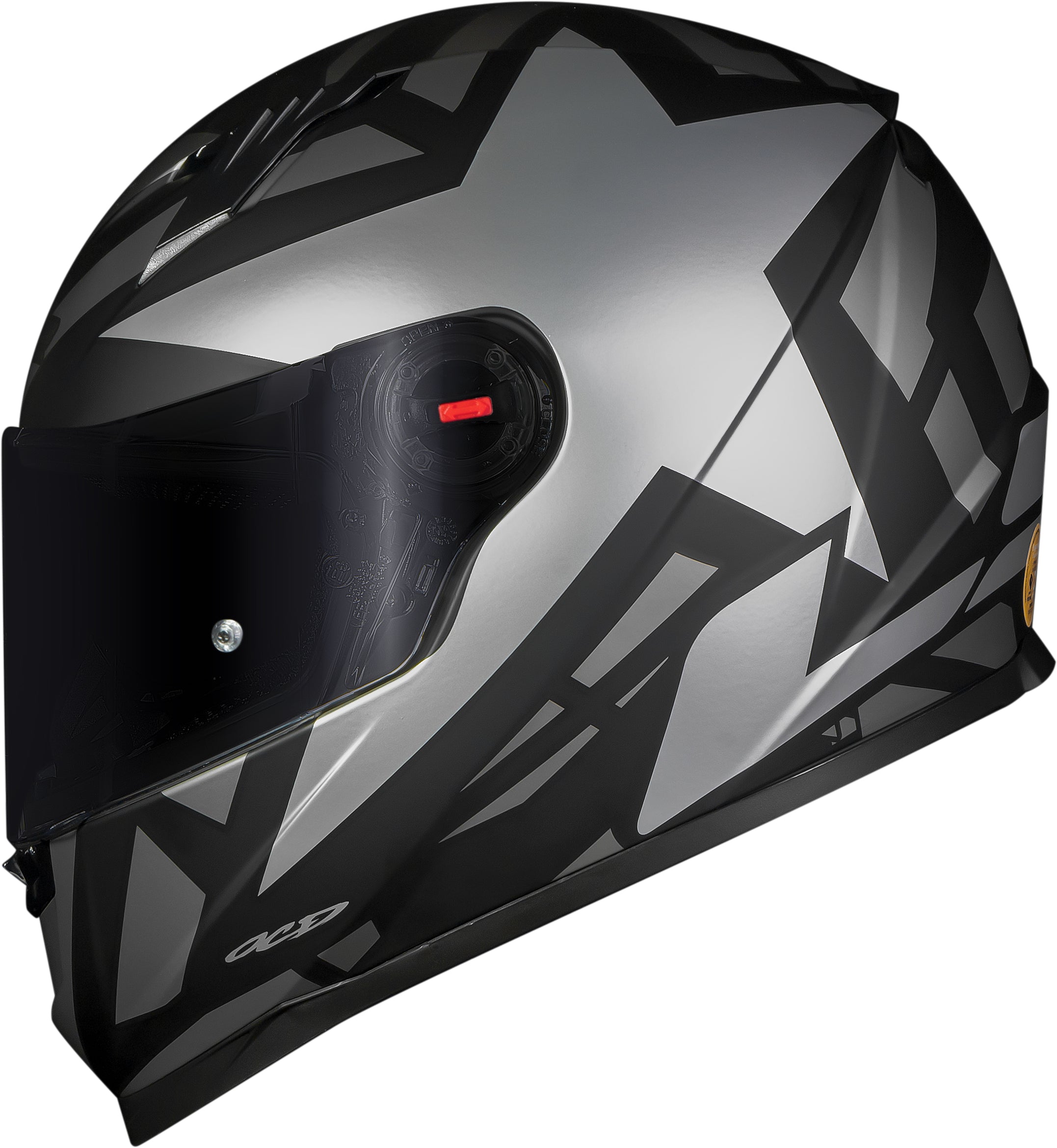 Capacete Ls2 Ff358 Classic Starwar Prata