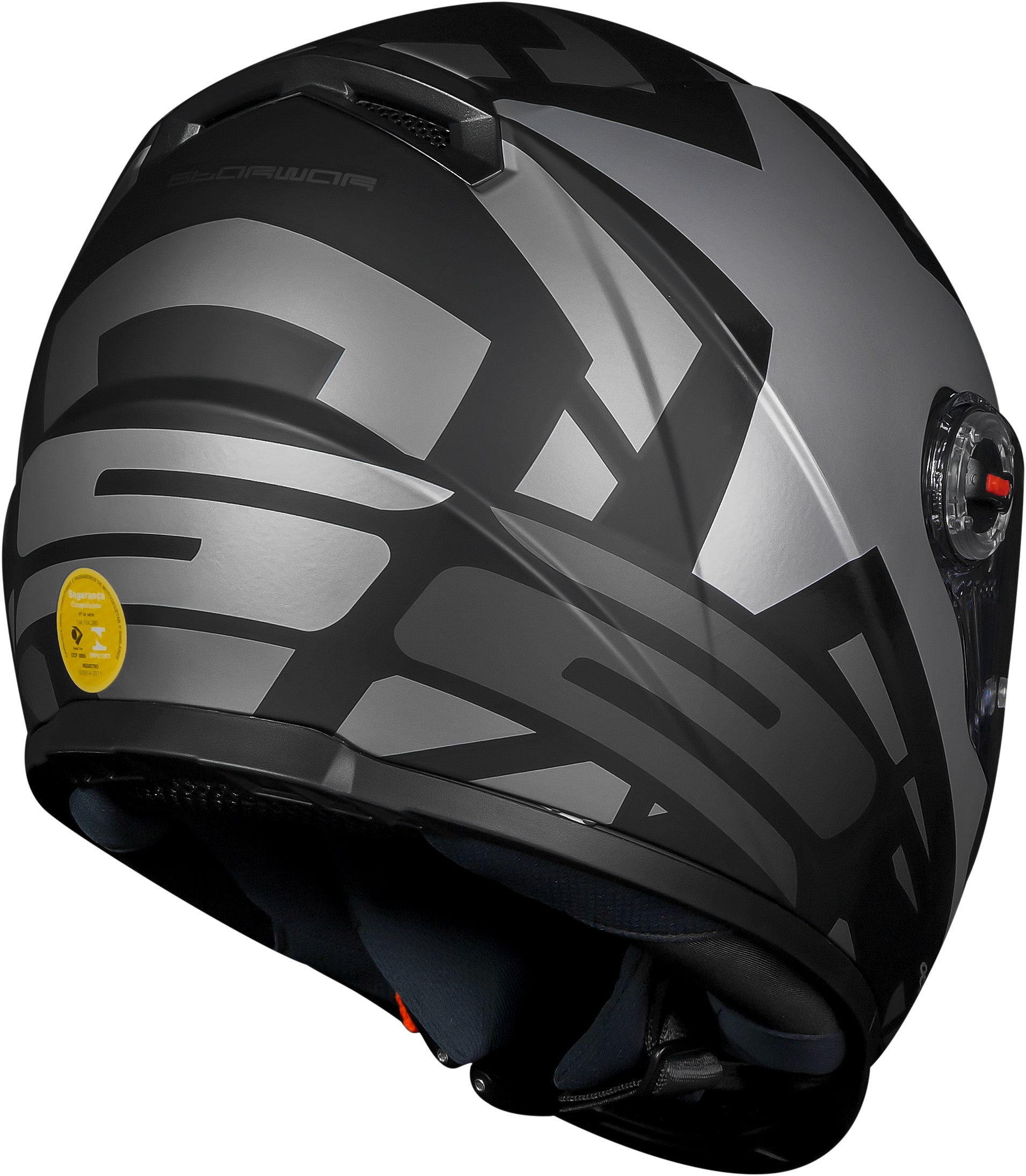 Capacete Ls2 Ff358 Classic Starwar Prata