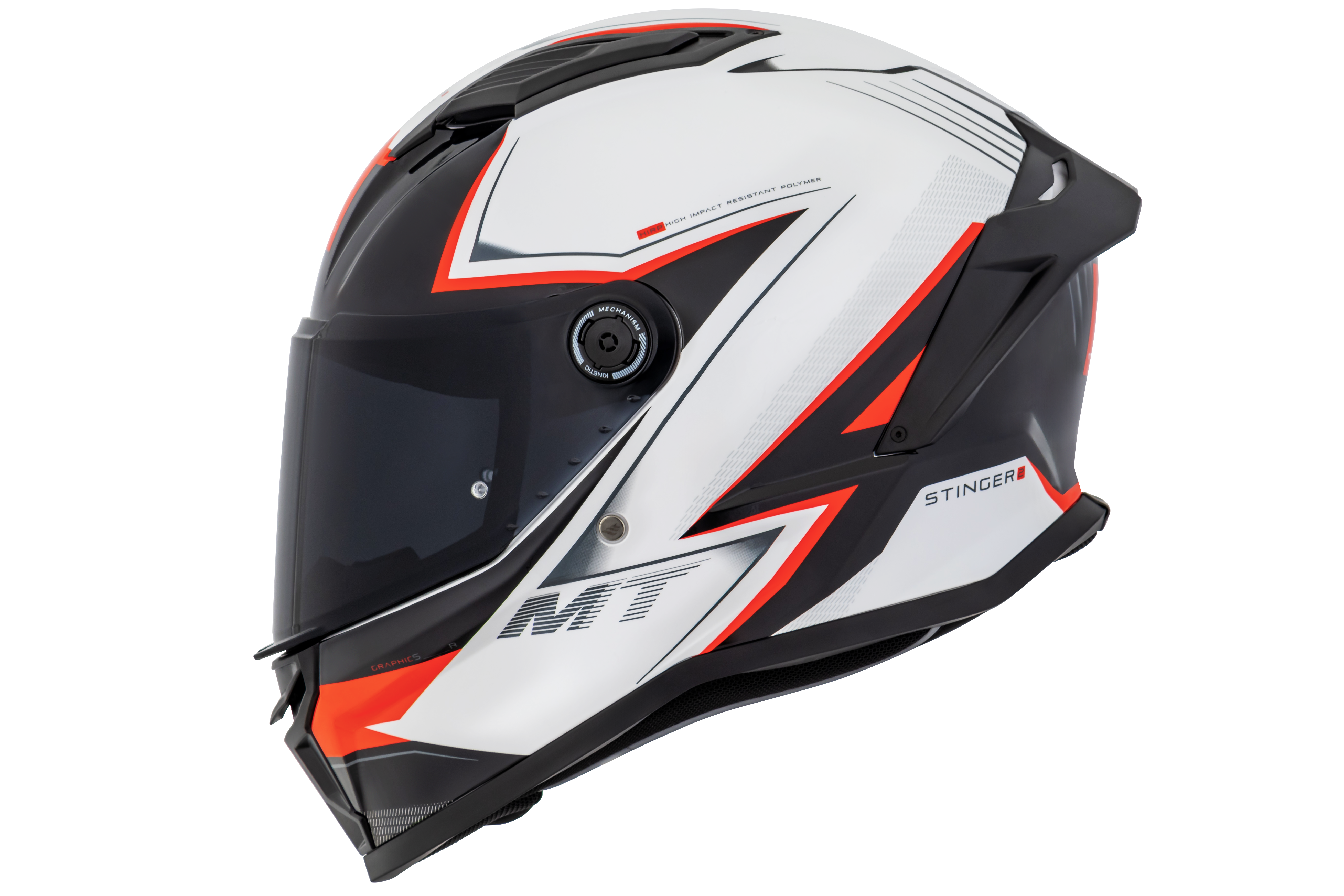 Capacete Mt Helmets Stinger 2 Sr A5 Vermelho Brilho