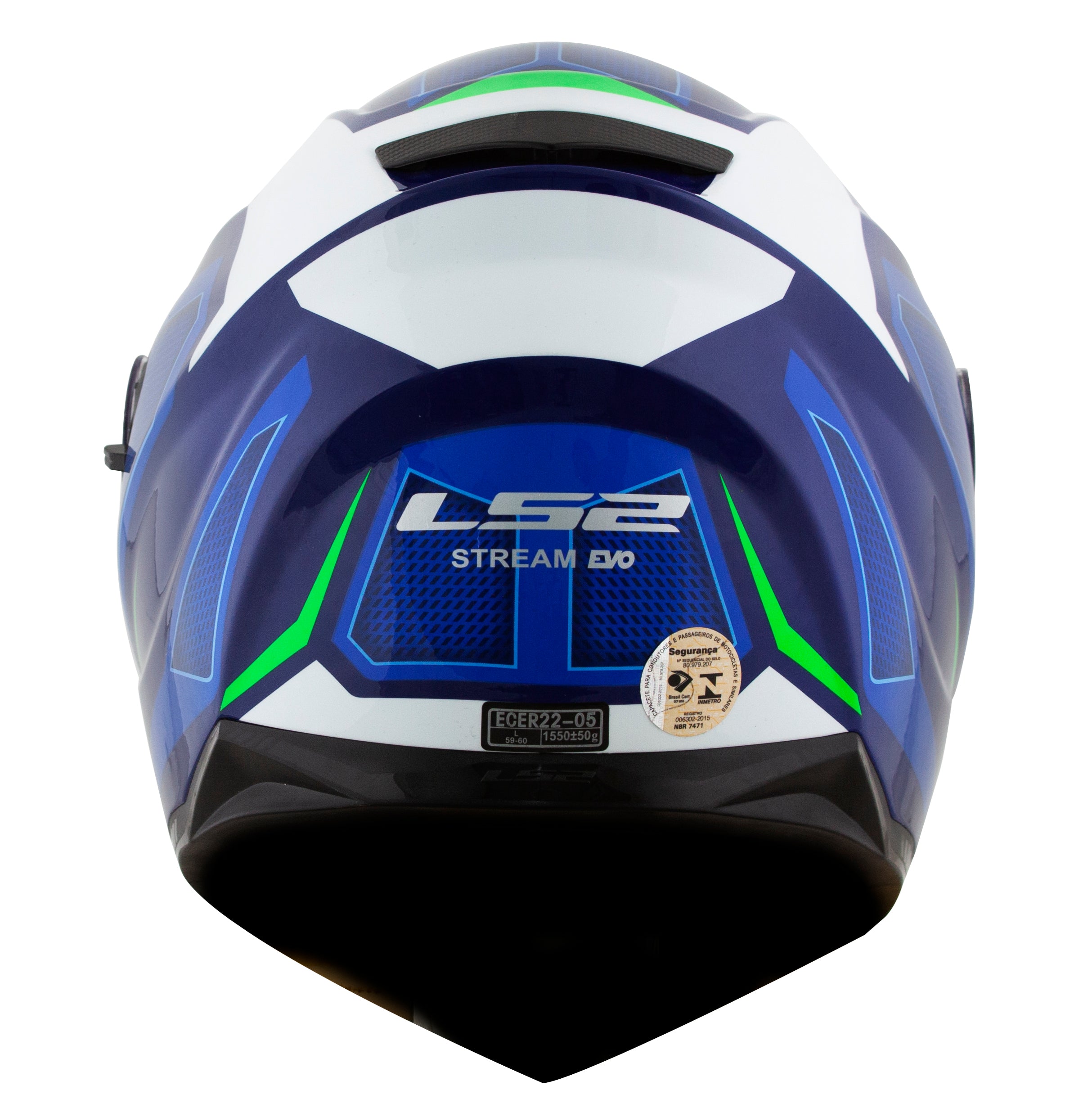 Capacete Ls2 Ff320 Stream Edge Gloss Azul
