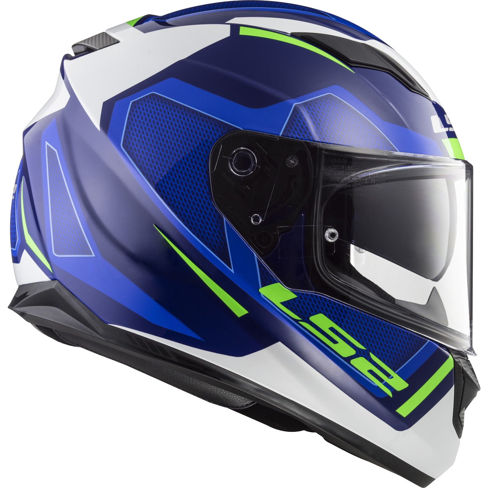 Capacete Ls2 Ff320 Stream Edge Gloss Azul
