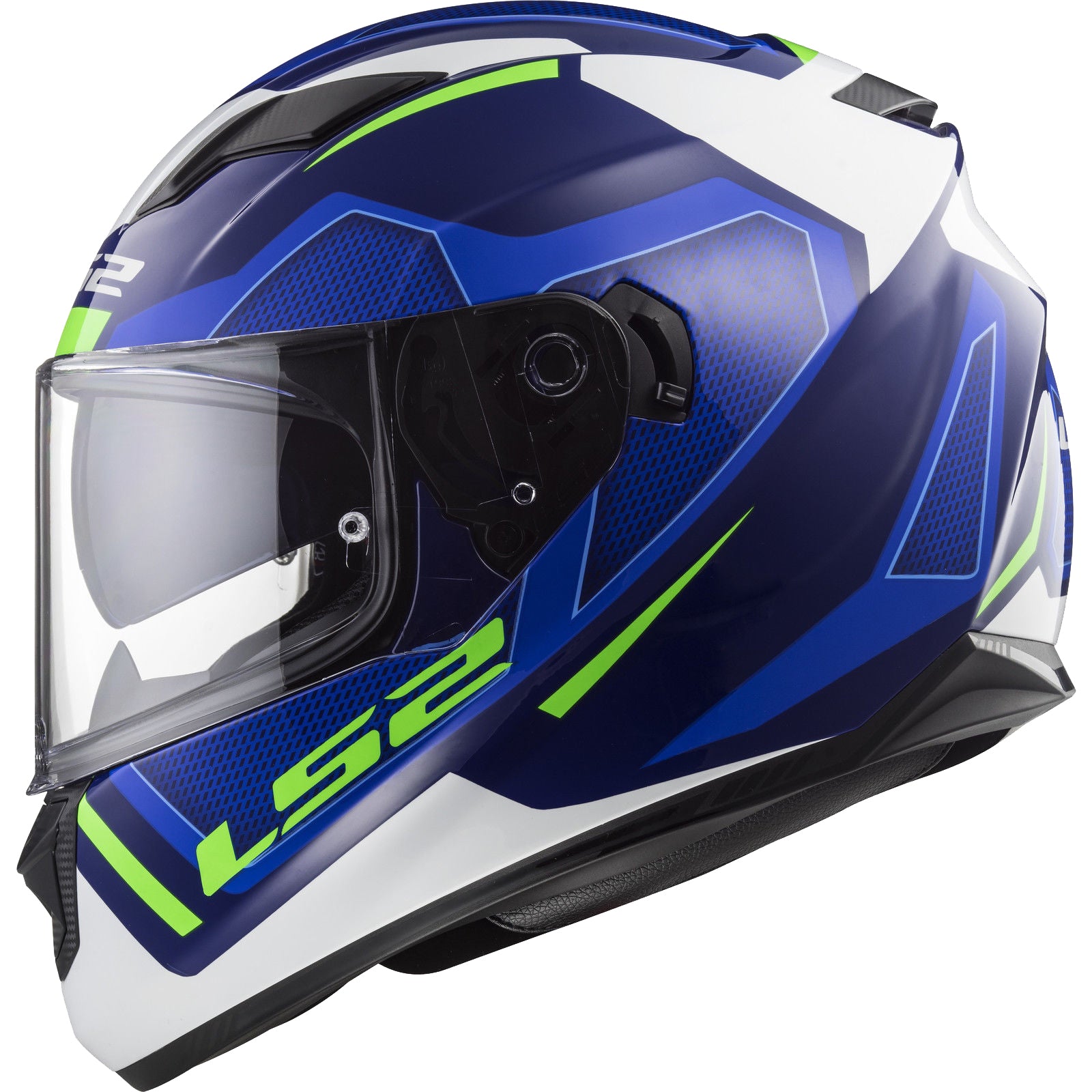 Capacete Ls2 Ff320 Stream Edge Gloss Azul