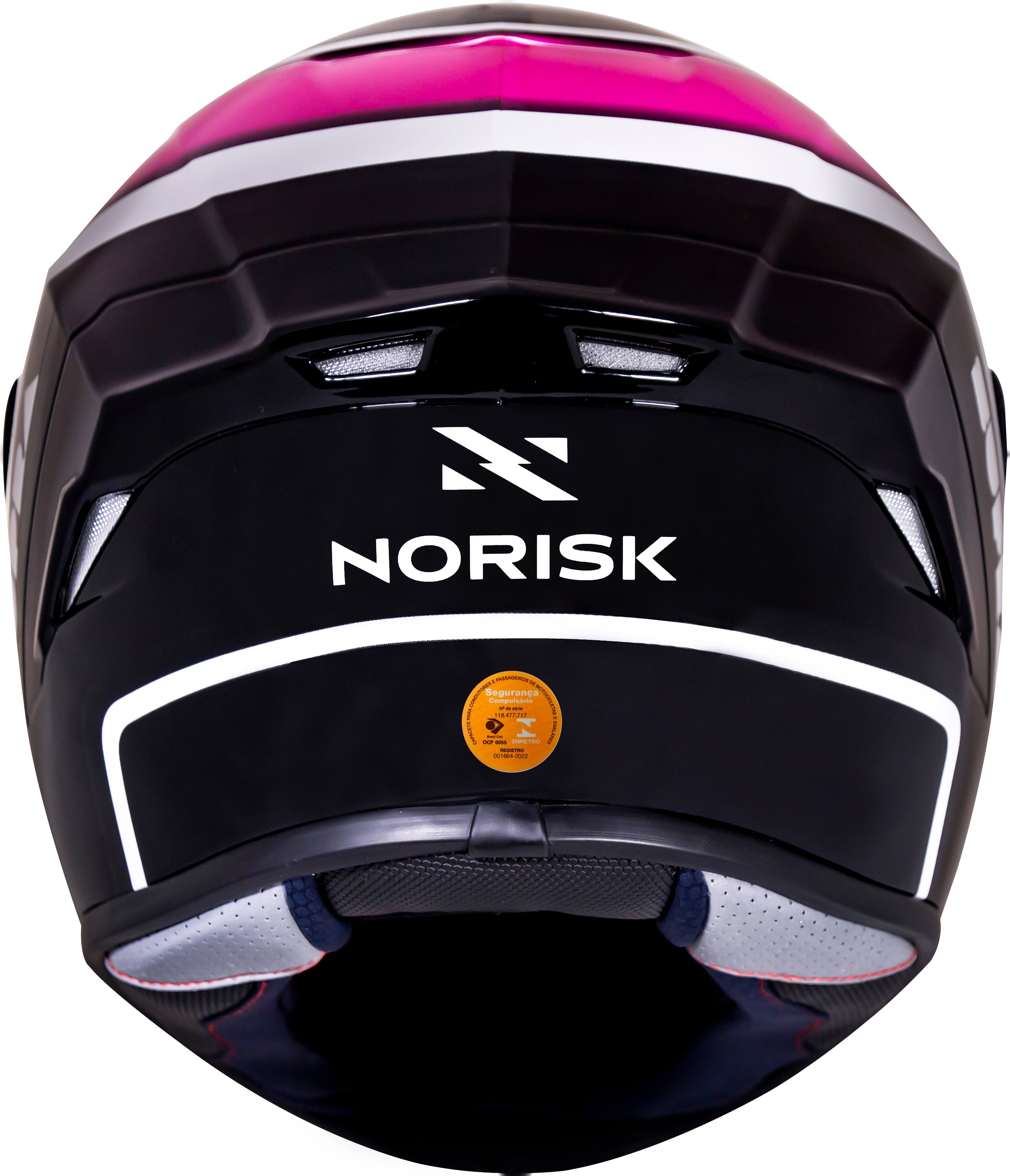 Capacete Norisk Soul Supra Ace Preto Rosa