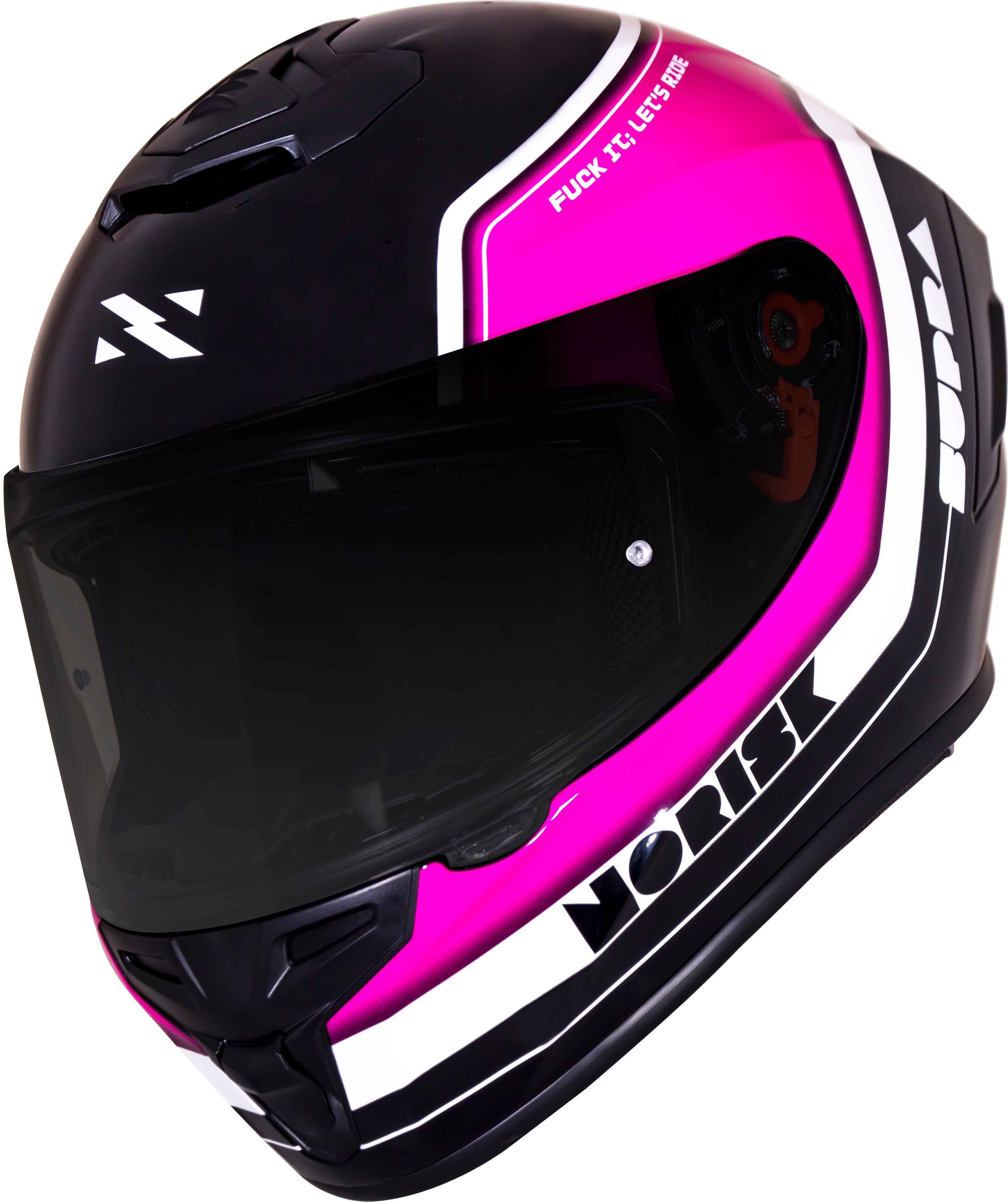 Capacete Norisk Soul Supra Ace Preto Rosa