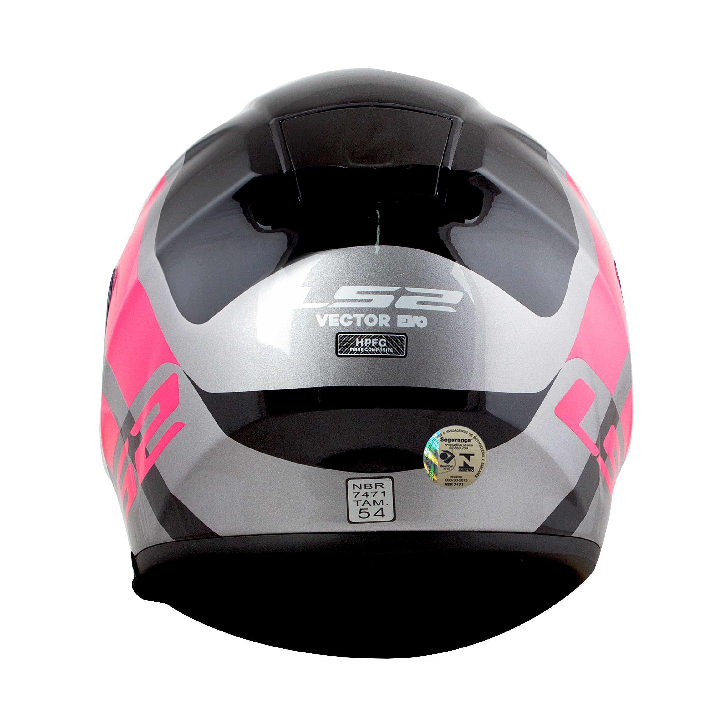 Capacete Ls2 Vector ff397 Trident Rosa