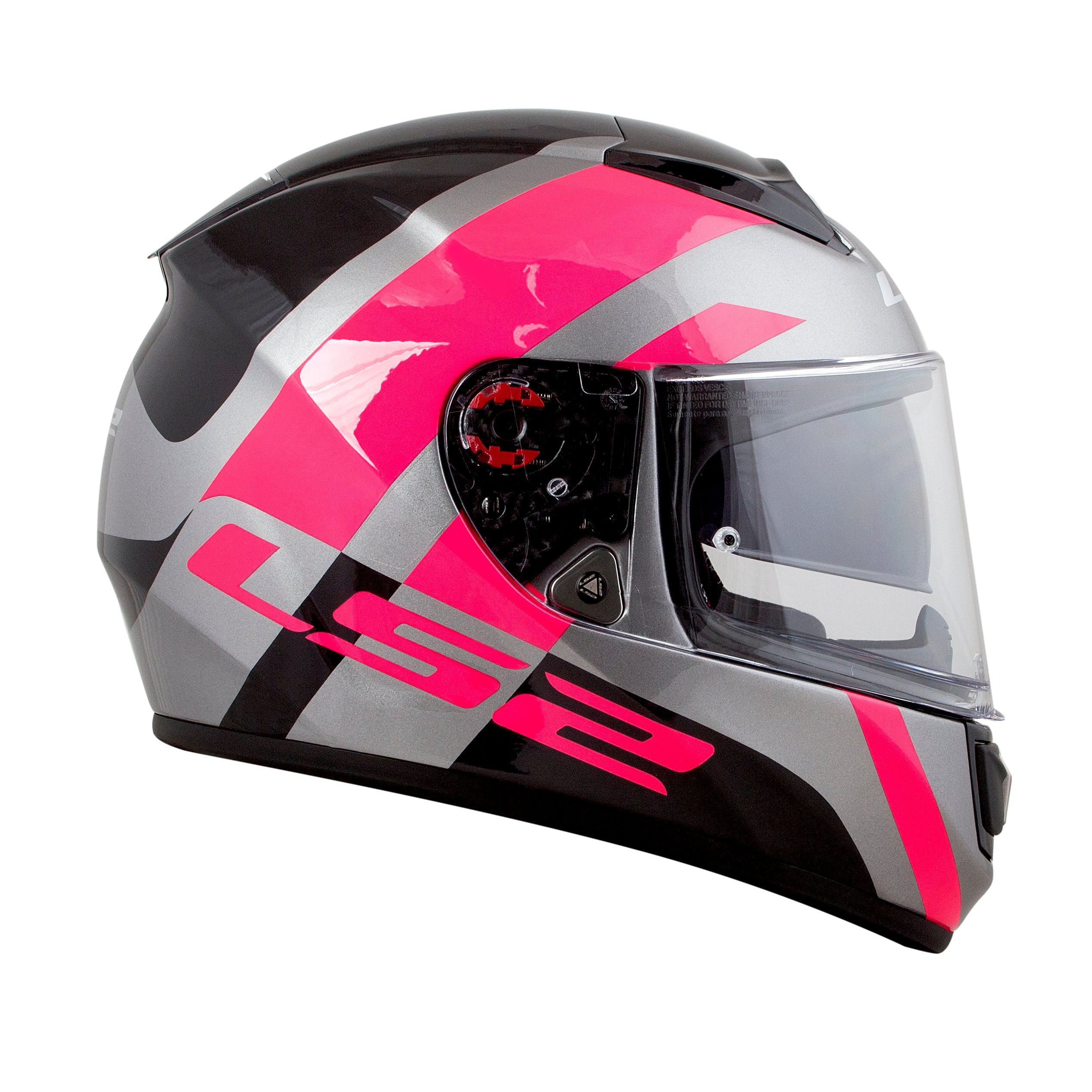 Capacete Ls2 Vector ff397 Trident Rosa