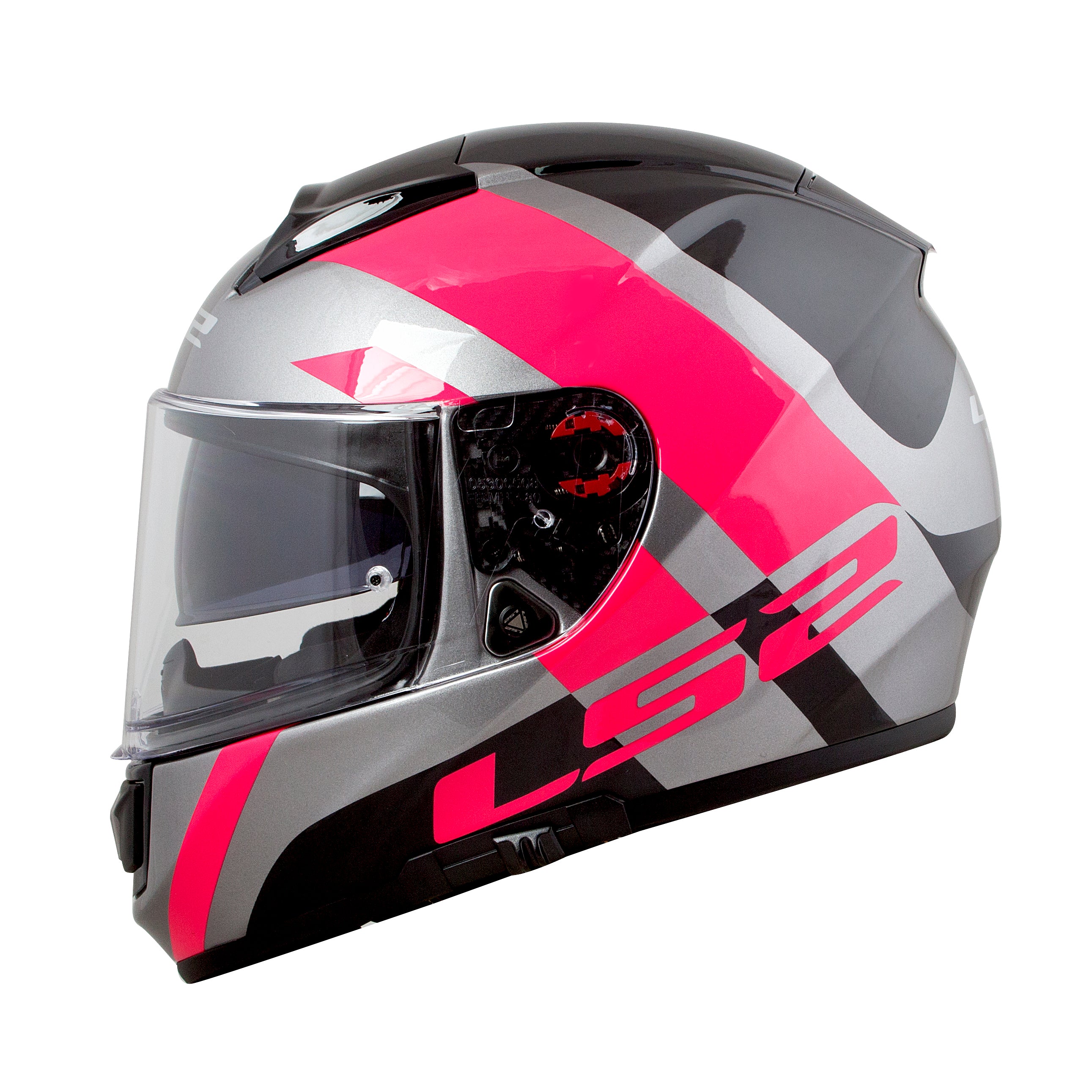 Capacete Ls2 Vector ff397 Trident Rosa