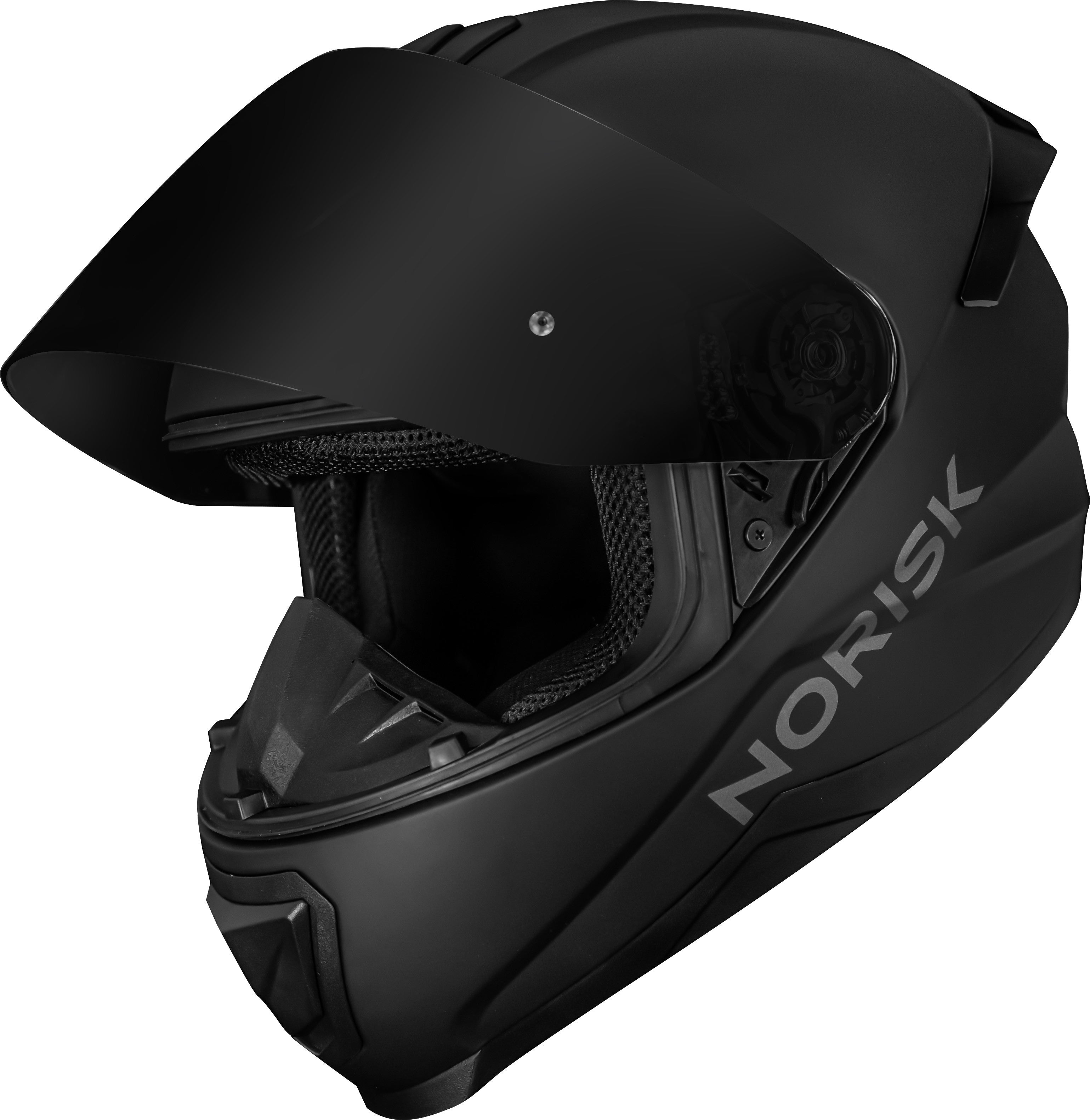 Capacete Norisk Razor Edition Solid Preto Fosco