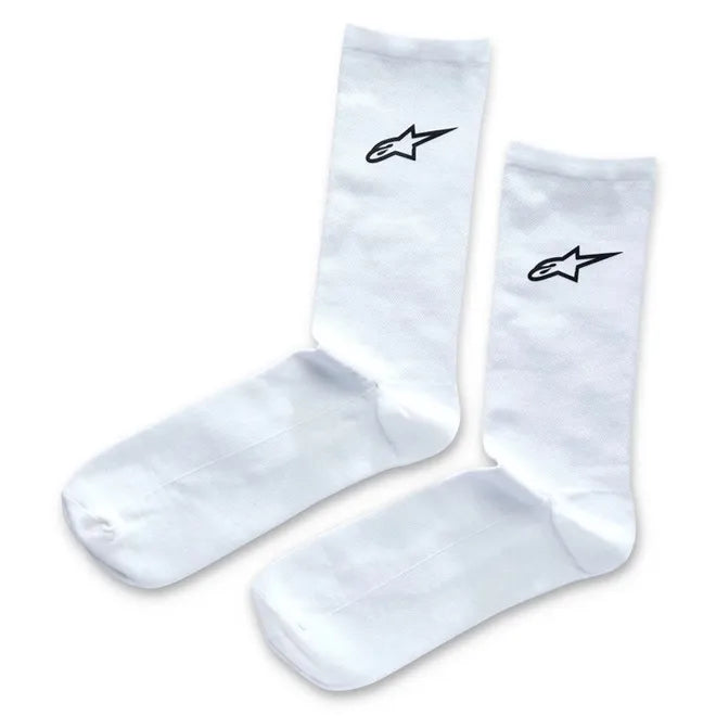MEIA ALPINESTARS CREW BRANCO