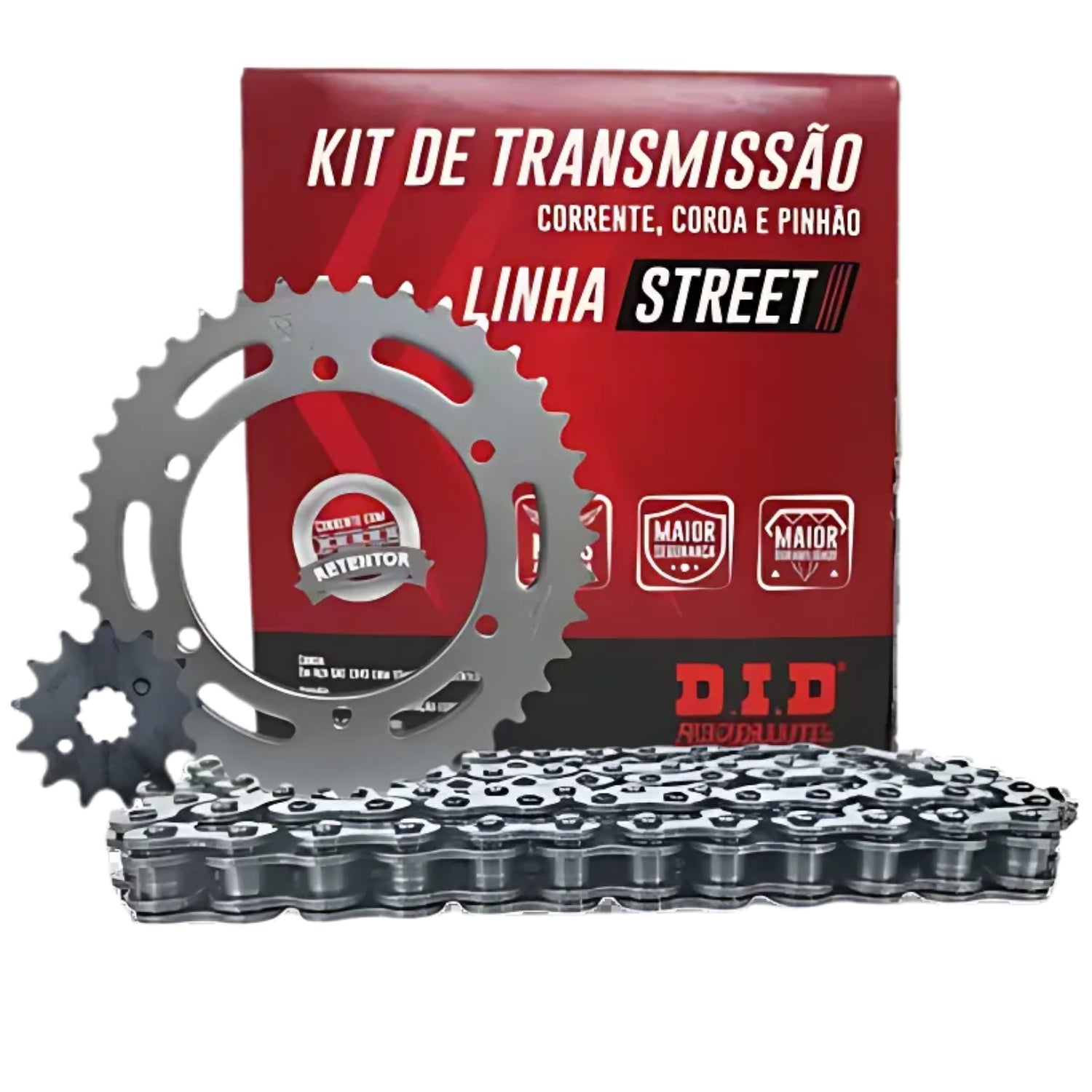 KIT RELAÇÃO DID COM RETENTOR YAMAHA LANDER TENERE 250 2009 A 2025